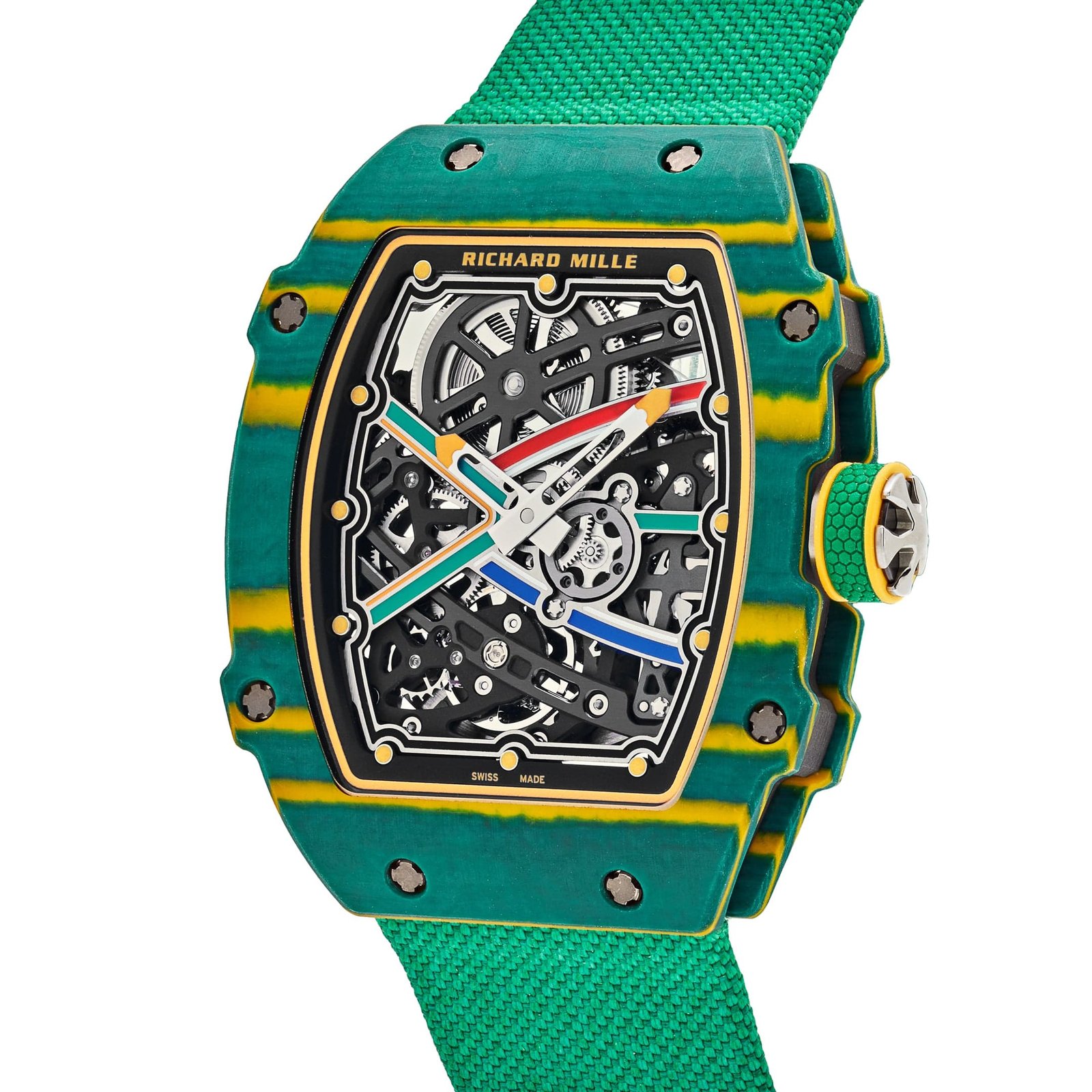 Richard Mille RM 67-02 'Wayde Van Niekerk' Green Yellow Quartz TPT (2023) - Image 3