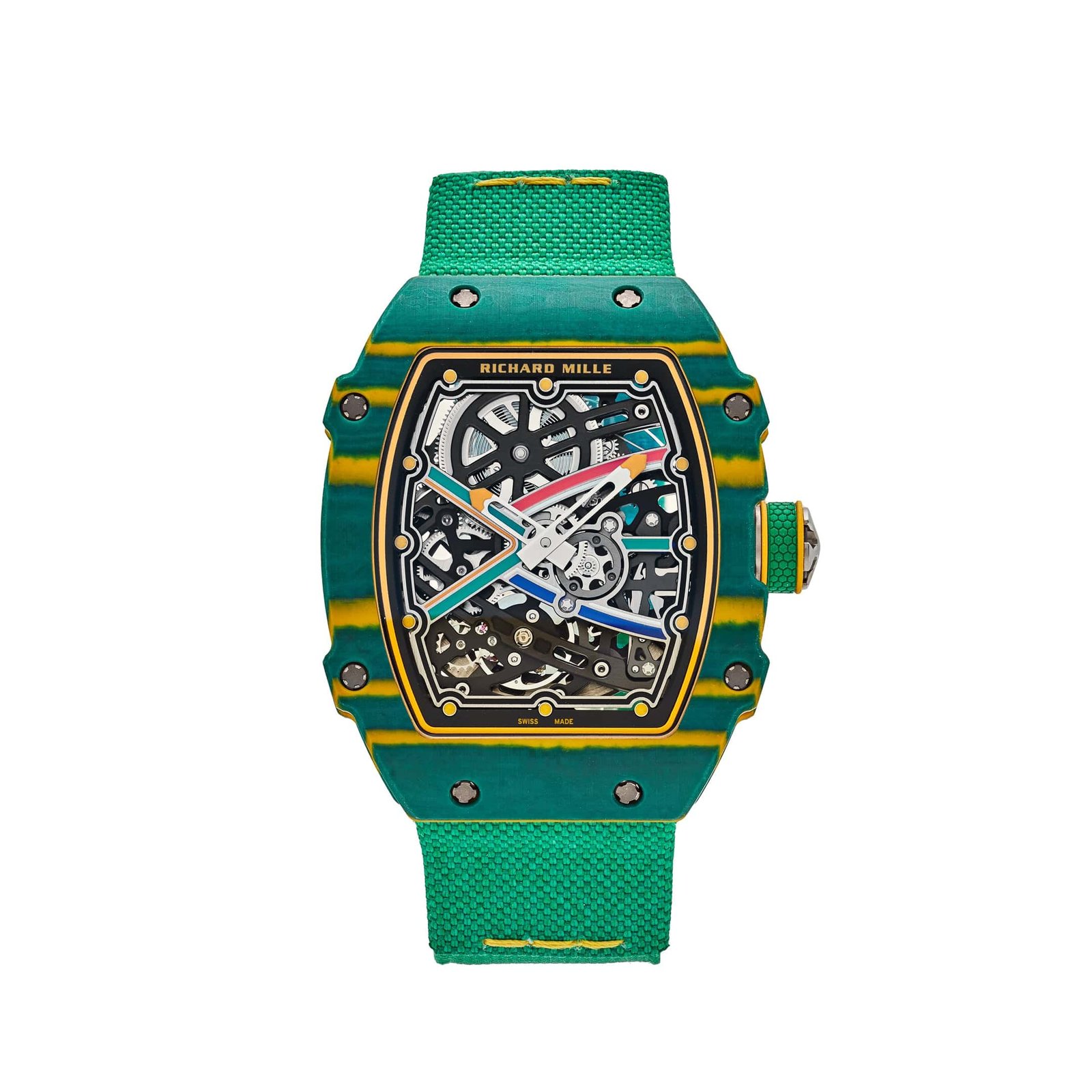 Richard Mille RM 67-02 'Wayde Van Niekerk' Green Yellow Quartz TPT (2023)