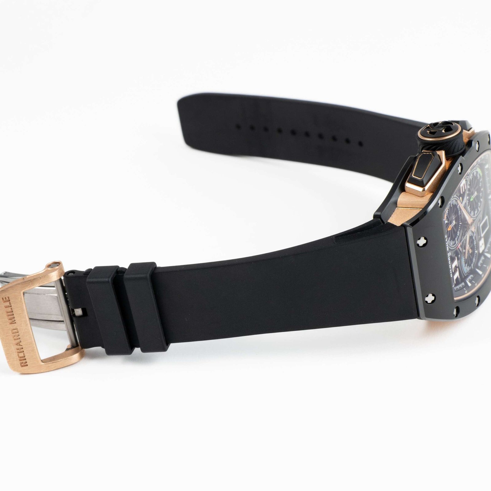 Richard Mille RM 72-01 Lifestyle In-House Chronograph Black Ceramic Rose Gold (2025) - Image 11