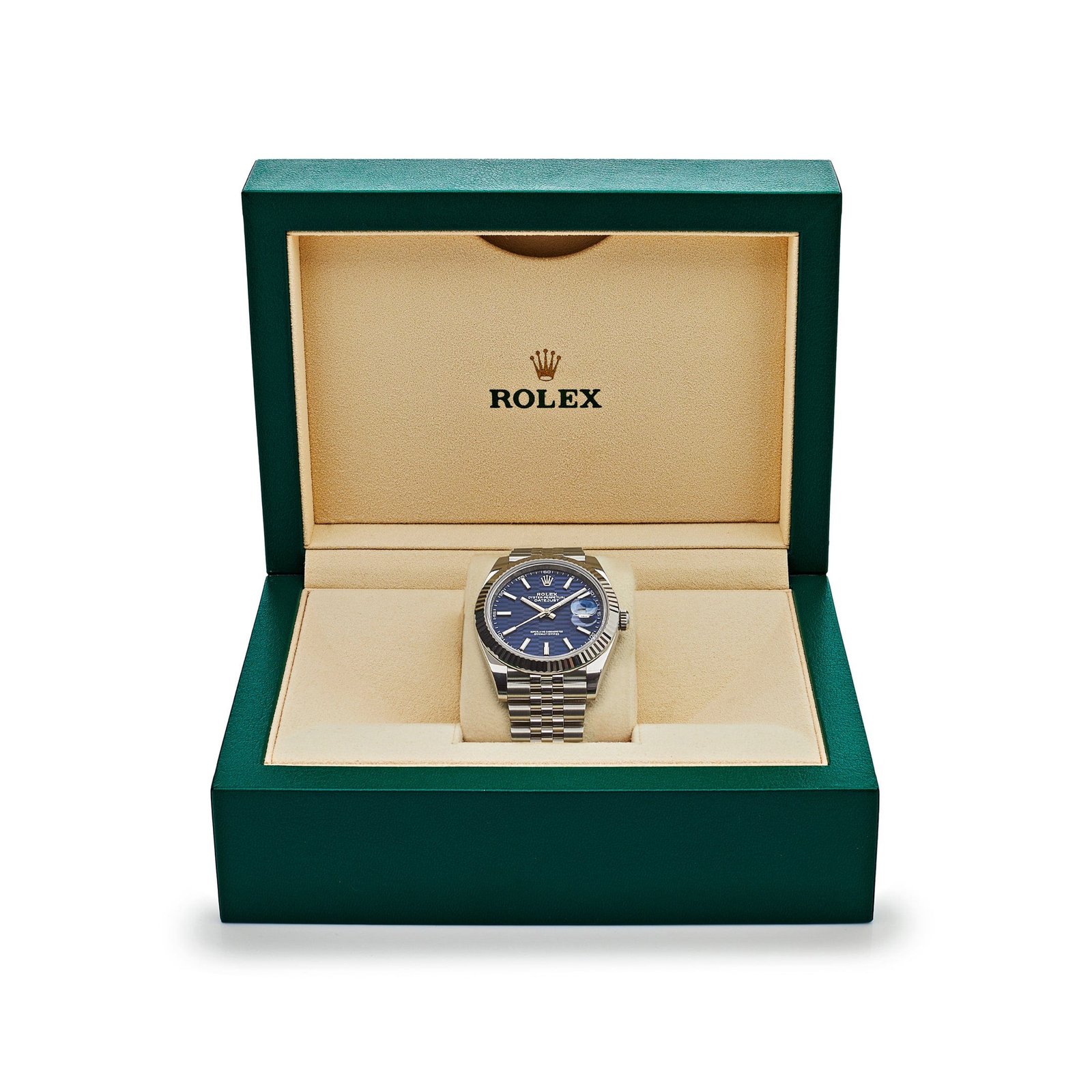 Rolex Datejust 41 126334 Stainless Steel Fluted Motif Blue Dial Jubilee (2023) - Image 4