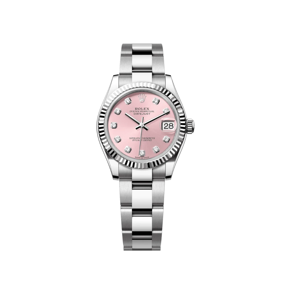 Rolex Datejust 31 278274 'Ladies' Stainless Steel Pink Diamond Dial Oyster (2025)