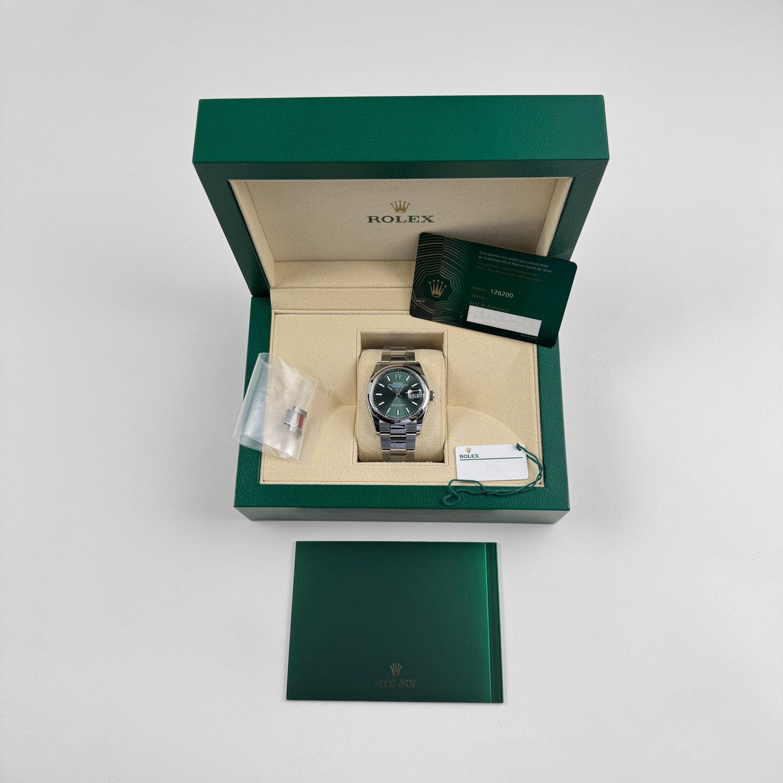 Rolex Datejust 36 126200 Stainless Steel Mint Green Dial Oyster (2023) - Image 13