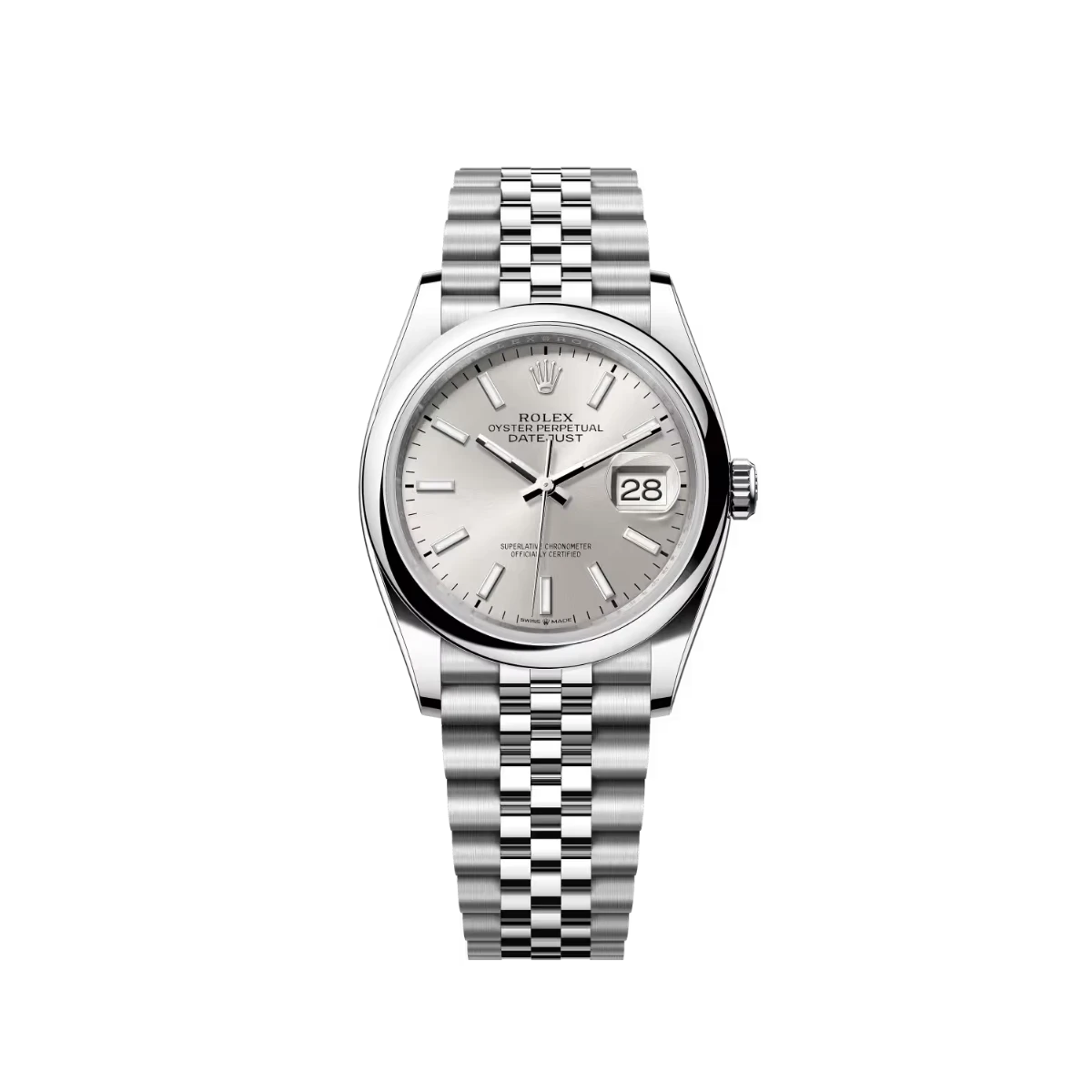 Rolex Datejust 36 126200 Stainless Steel Silver Dial Jubilee (2026)