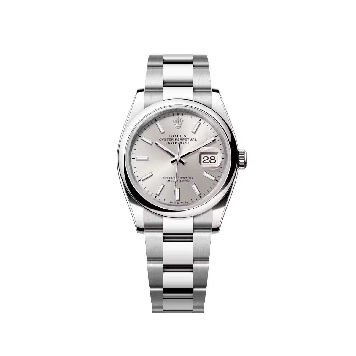 Rolex Datejust 36 126200 Stainless Steel Silver Dial Oyster (2026)