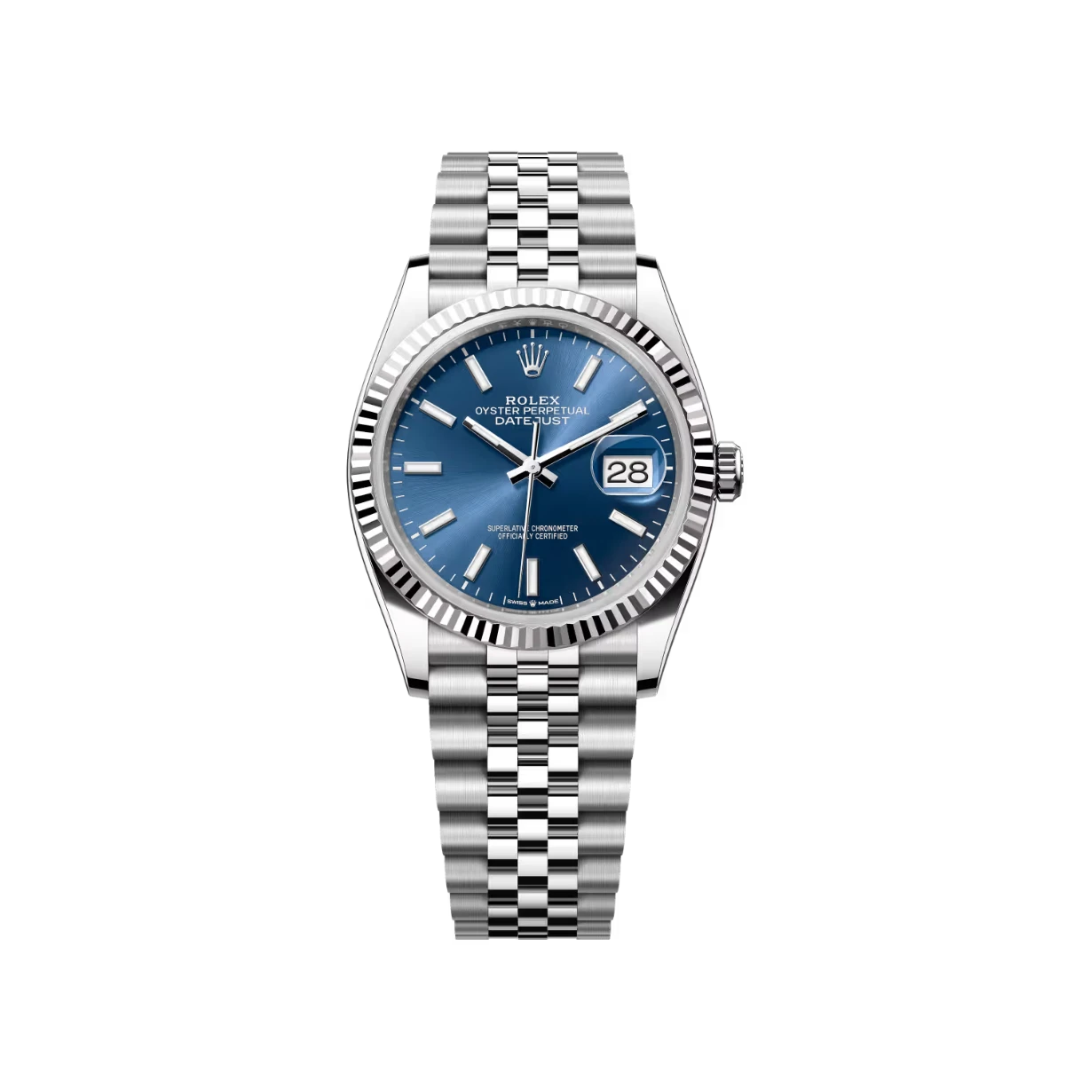 Rolex Datejust 36 126234 Stainless Steel Blue Dial Jubilee (2026)