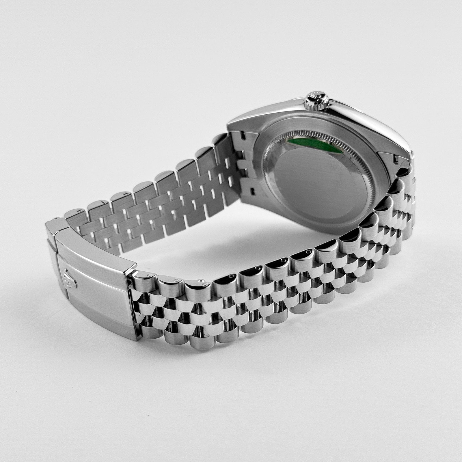 Rolex Datejust 41 126300 Stainless Steel Green Dial Jubilee (2025) - Image 9