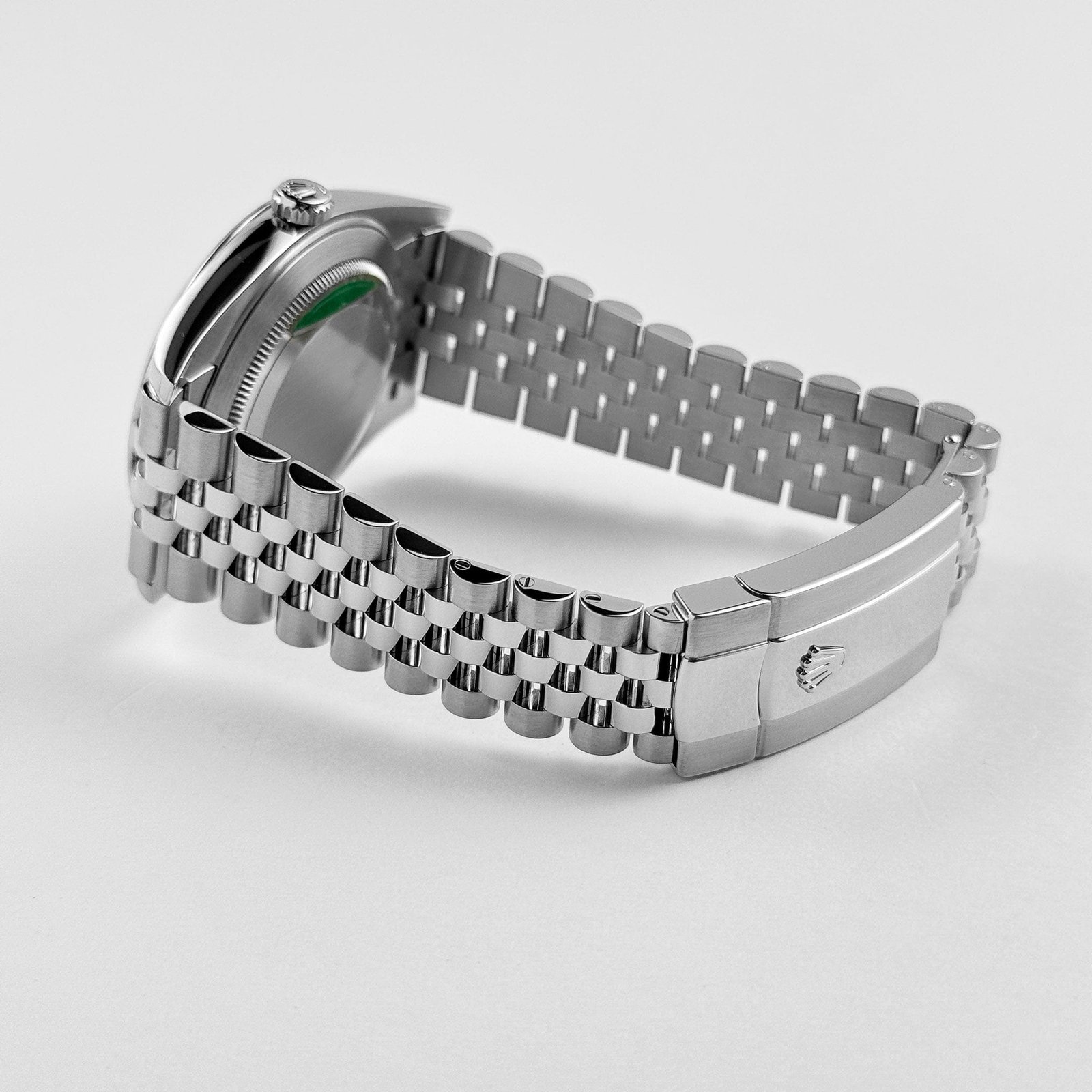 Rolex Datejust 41 126300 Stainless Steel Green Dial Jubilee (2025) - Image 8