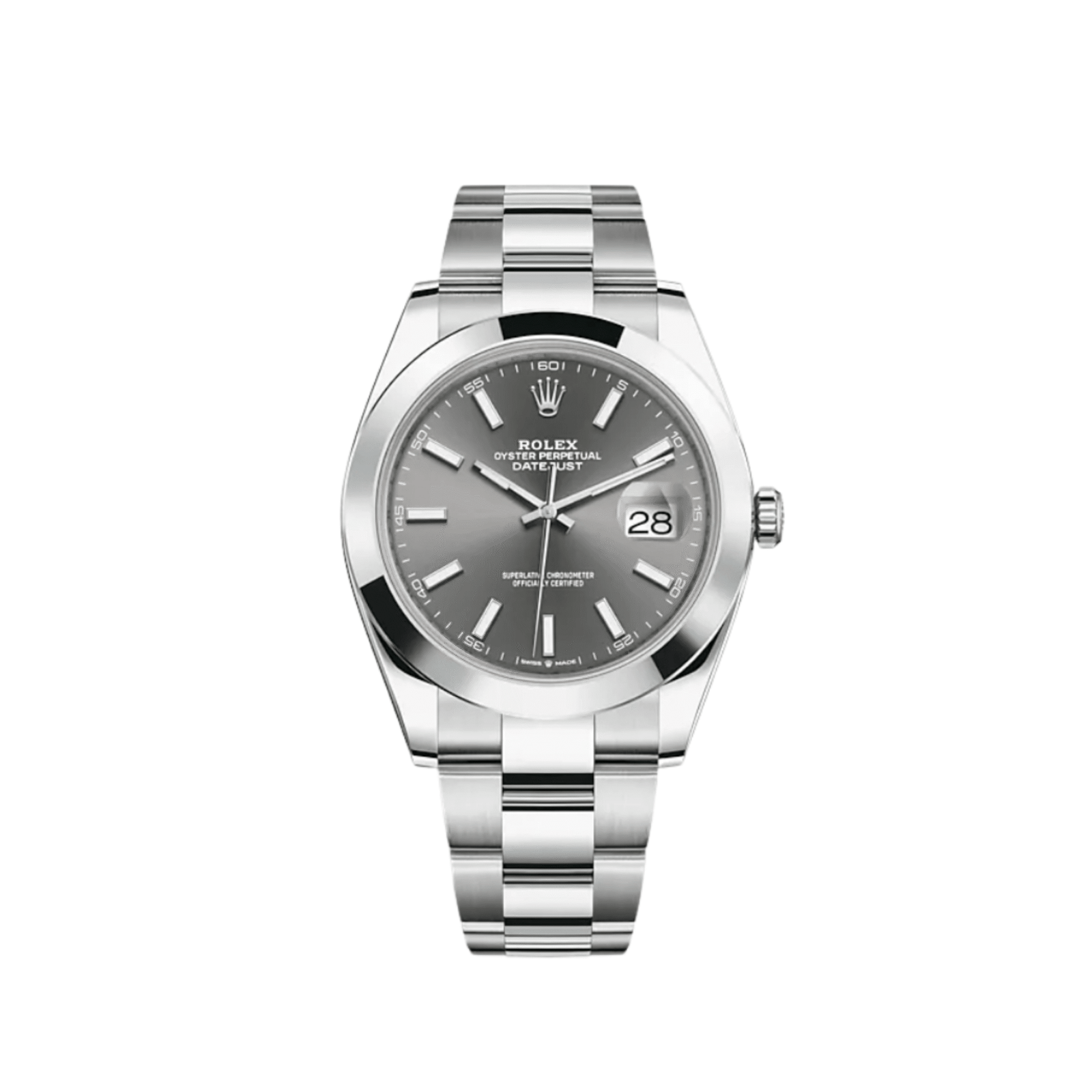Rolex Datejust 41 126300 Stainless Steel Slate Dial Oyster (2025)