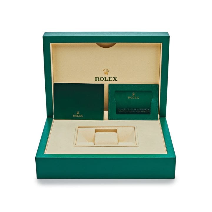 Rolex Day-Date 36 128398TBR Yellow Gold Carnelian Diamond Roman Numerals Dial Diamond Bezel (2025) - Image 2