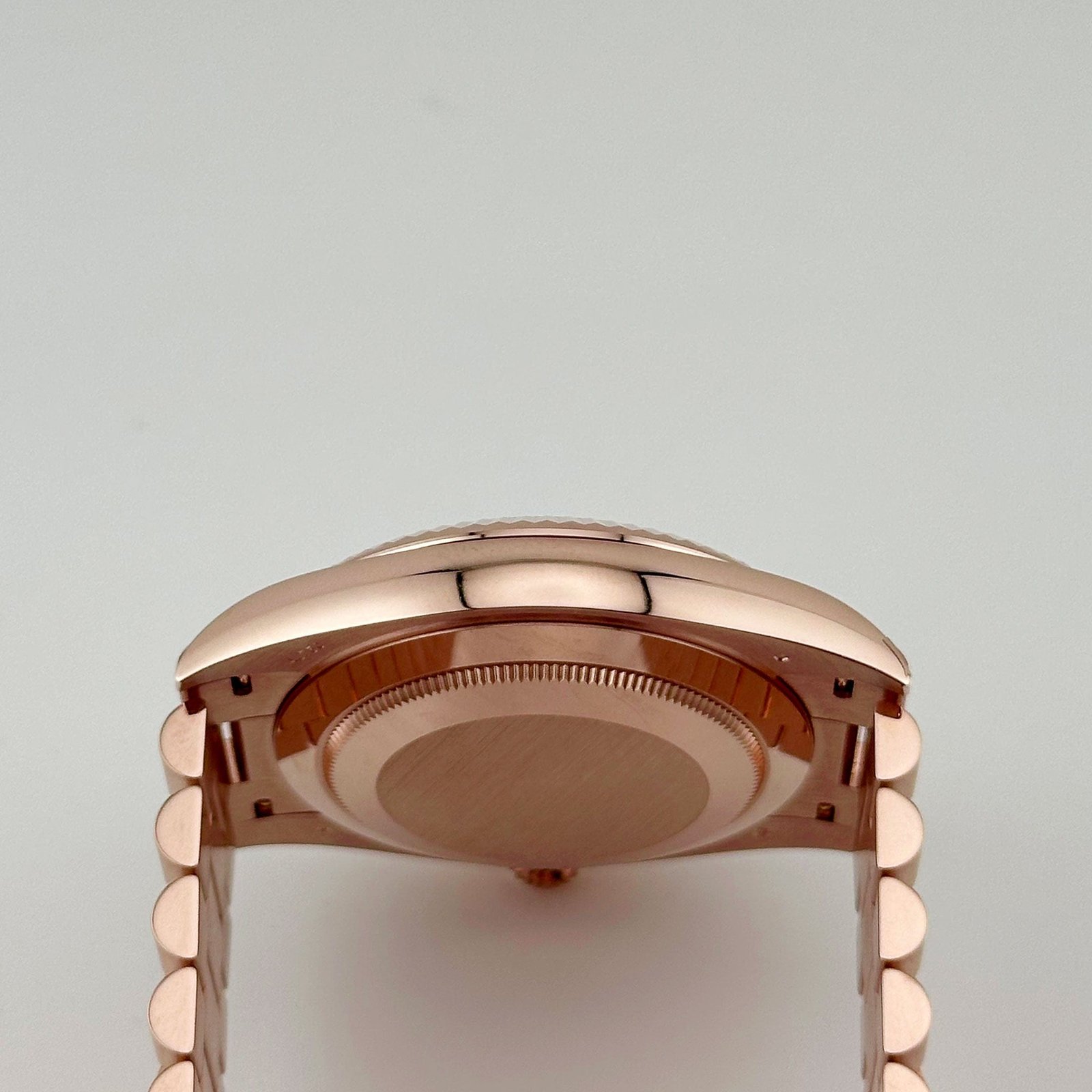 Rolex Day-Date 40 228235 Rose Gold Chocolate Baguette Diamond Dial (2025) - Image 7