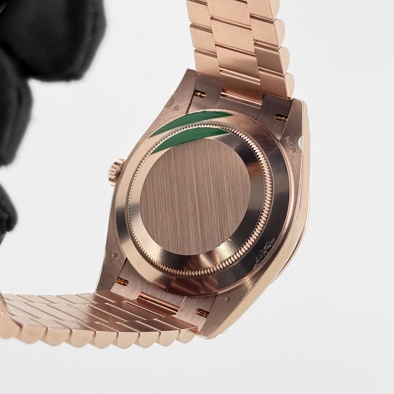 Rolex Day-Date 40 228345RBR Rose Gold Diamond Dial Diamond Bezel (2021) - Image 11