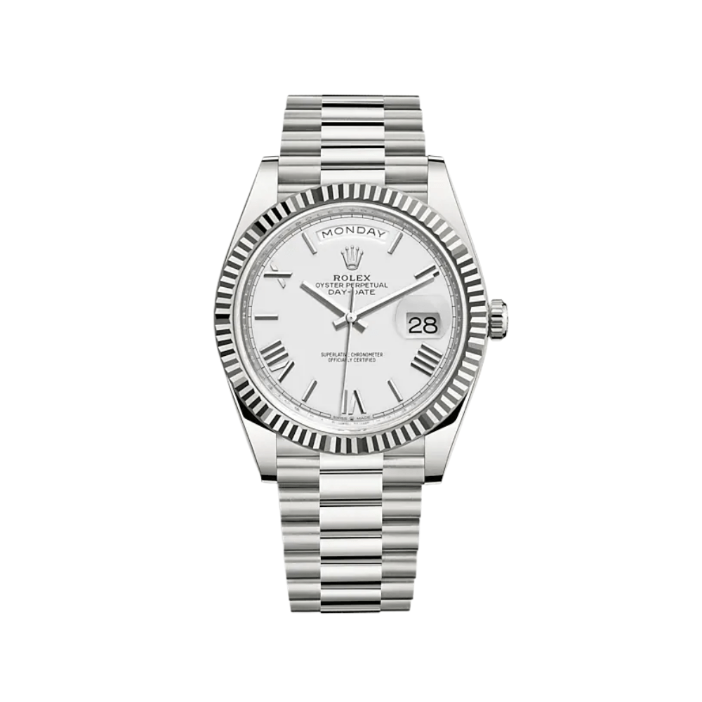 Rolex Day-Date 40 228239 White Gold White Dial (2025)