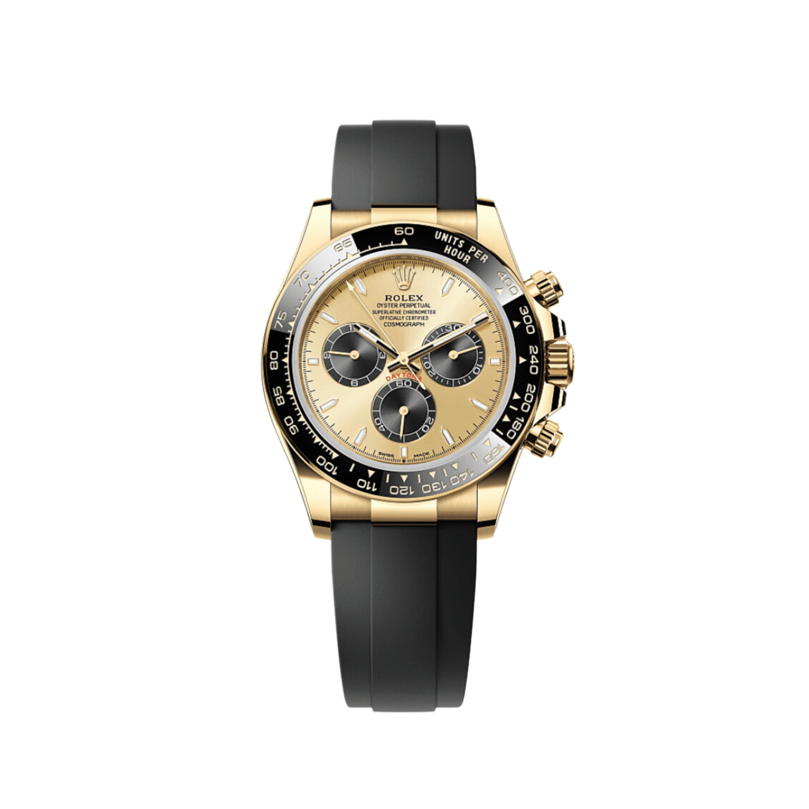 Rolex Daytona 126518LN 'Pikachu' Yellow Gold Champagne Black Dial (2024)