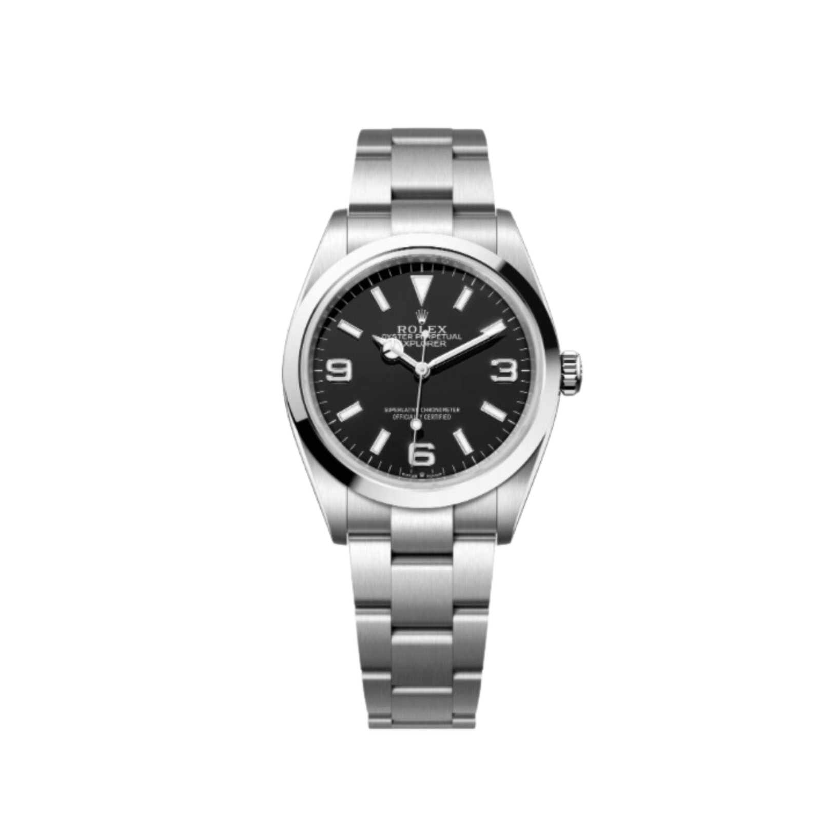 Rolex Explorer 124270 Stainless Steel Black Dial (2025)