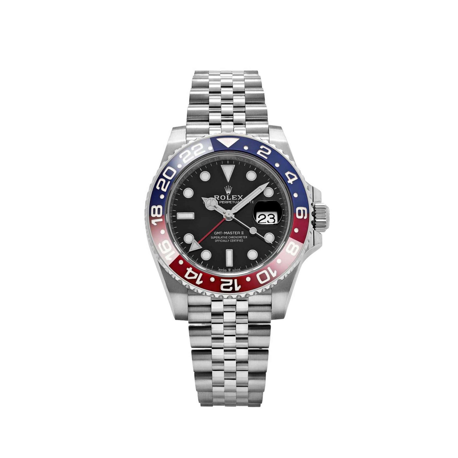 Rolex GMT-Master II 126710BLRO 'Pepsi' Stainless Steel Black Dial Jubilee (2024)