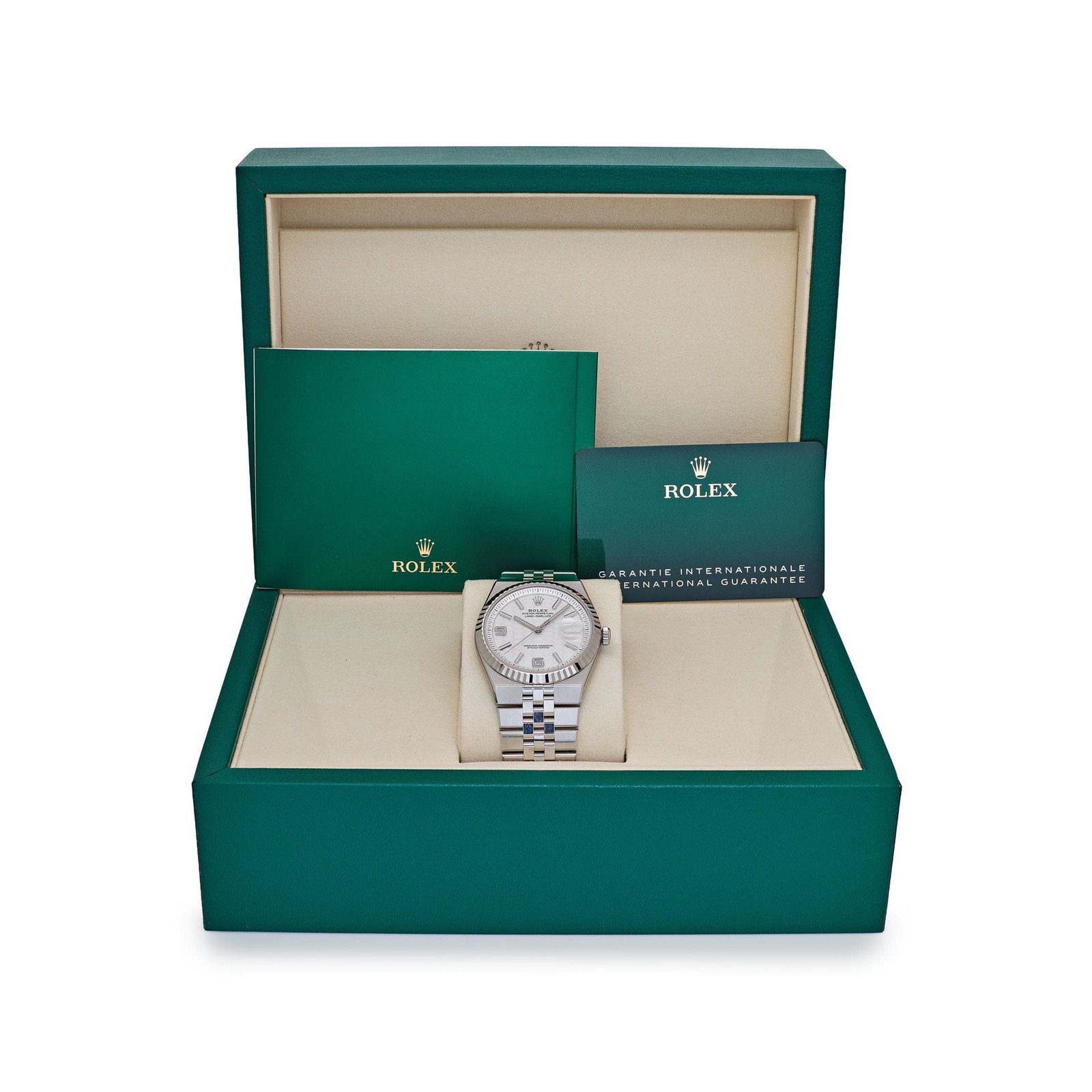 Rolex Land-Dweller 127334 Stainless Steel Intense White Dial (2025) - Image 14