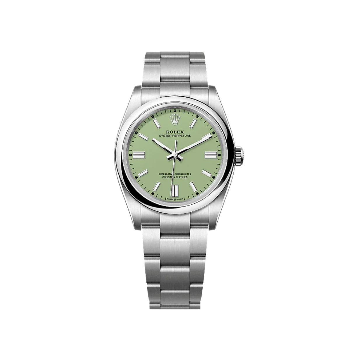Rolex Oyster Perpetual 36 126000 Stainless Steel Pistachio Dial (2026)