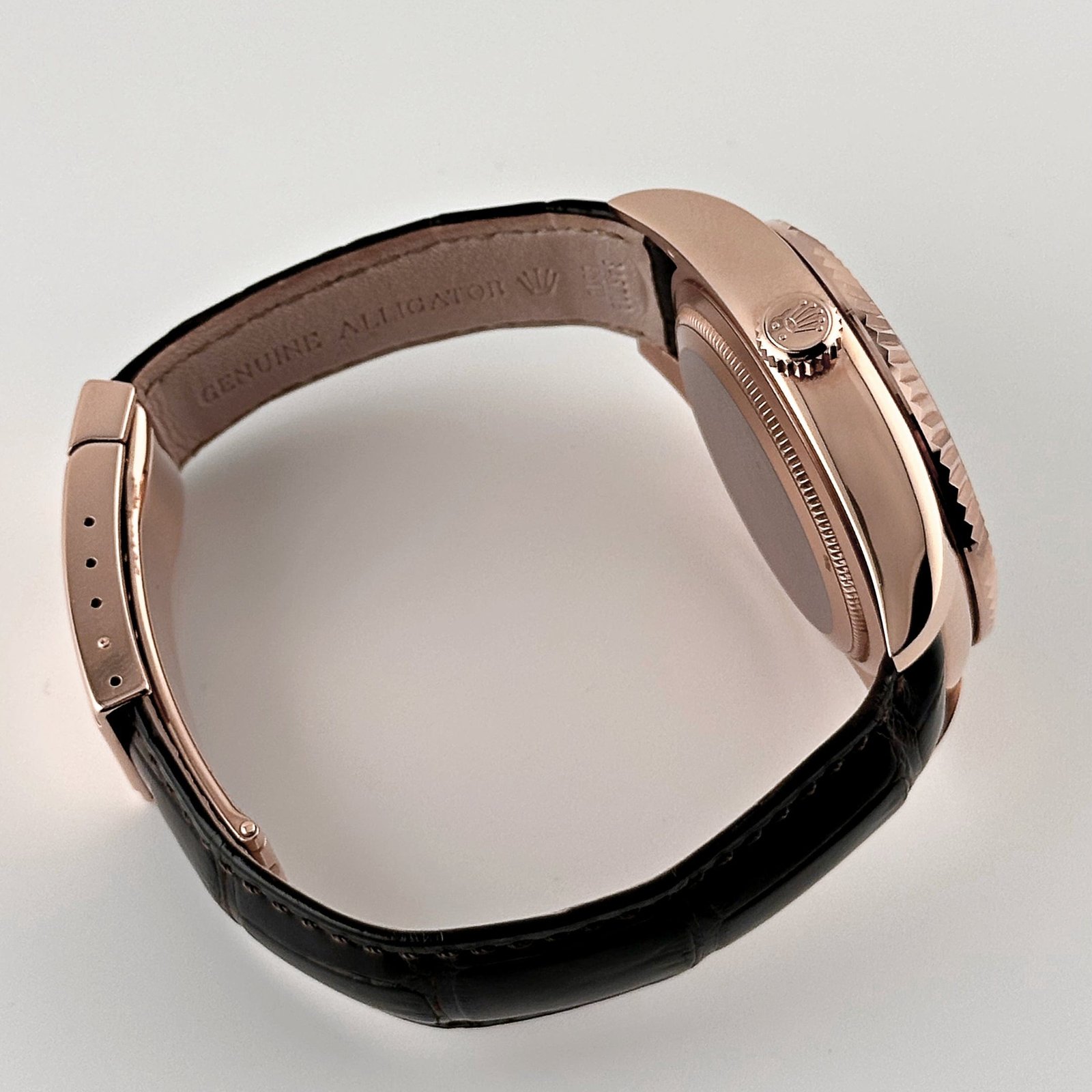 Rolex Sky-Dweller 326135 Rose Gold Chocolate Dial - Image 7