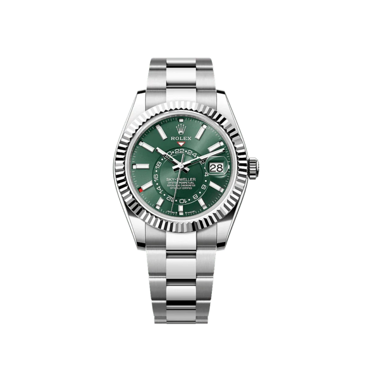 Rolex Sky-Dweller 336934 Stainless Steel Green Dial Oyster (2026)