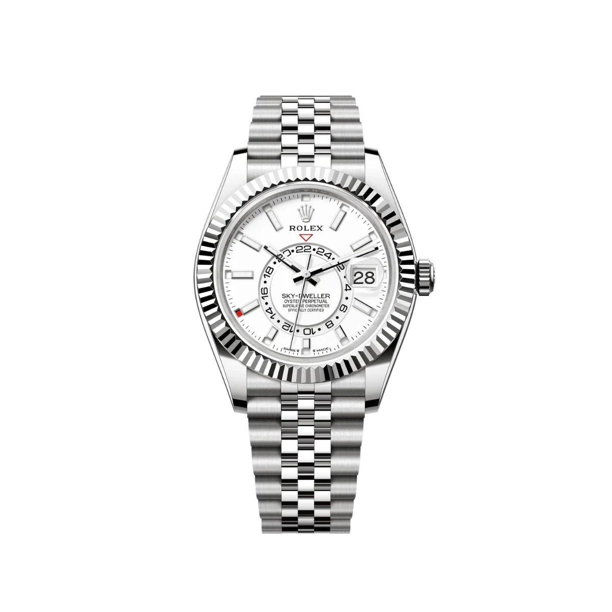 Rolex Sky-Dweller 336934 Stainless Steel White Dial Jubilee (2025)