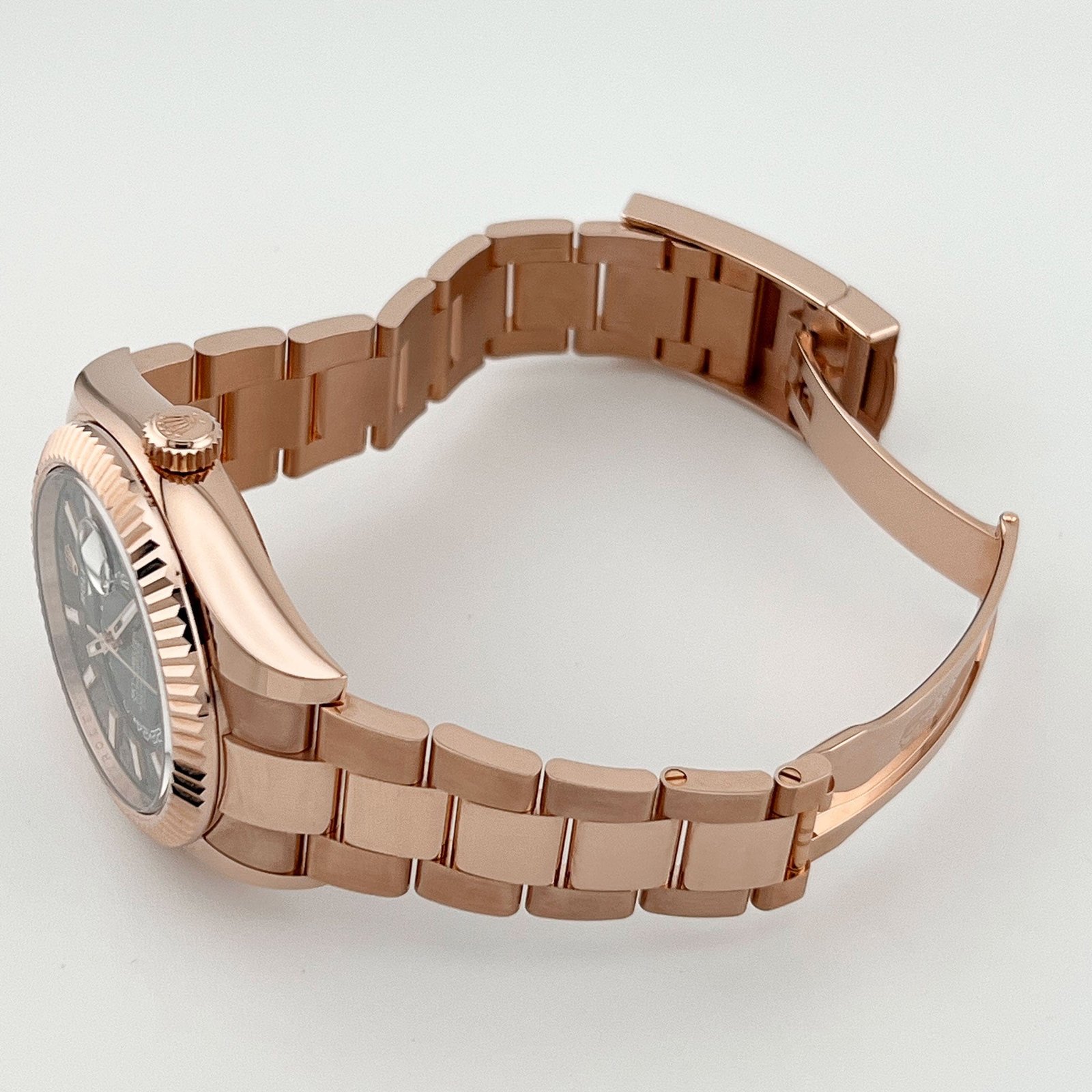 Rolex Sky-Dweller 336935 Rose Gold Blue-Green Dial (2023) - Image 8