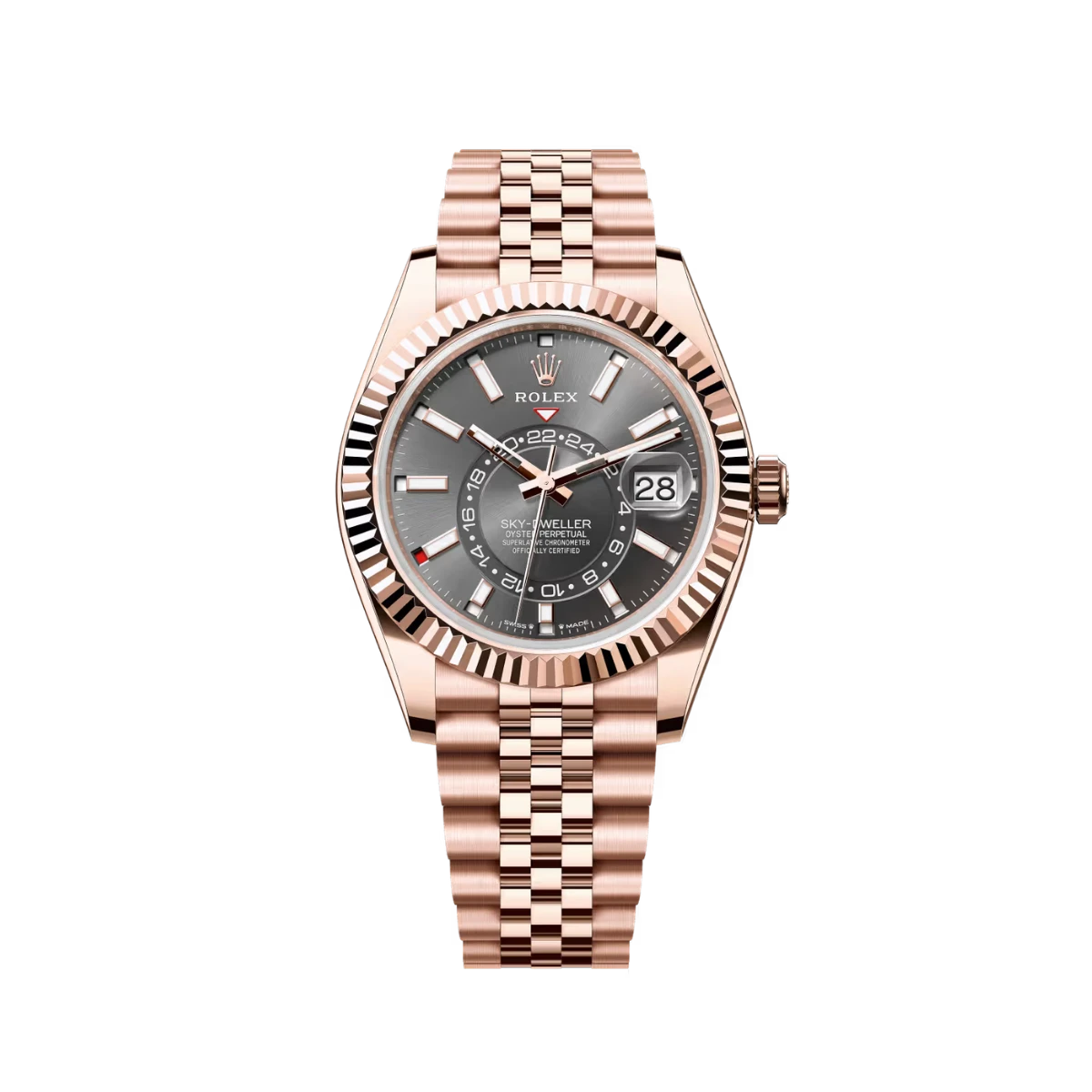 Rolex Sky-Dweller 336935 Rose Gold Slate Dial Jubilee (2026)