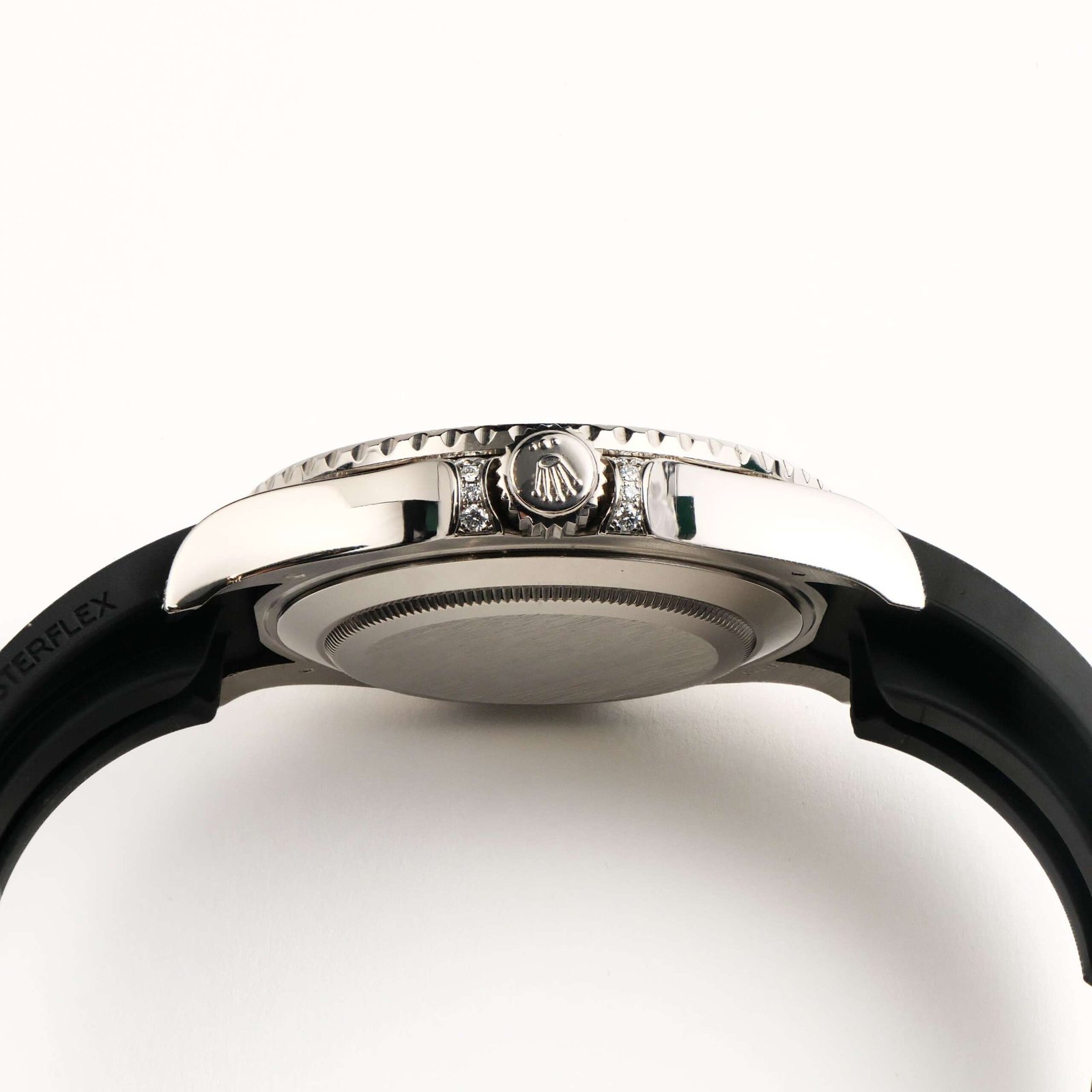 Rolex Yacht-Master 42 226679TBR White Gold Pave Diamond Dial Diamond Bezel (2021) - Image 5