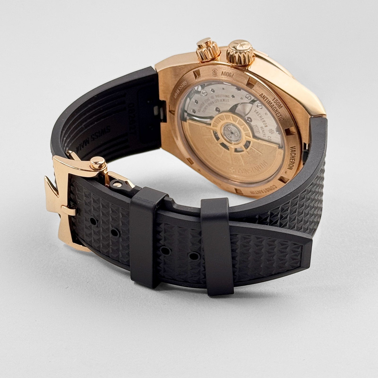 Vacheron Constantin Overseas Dual Time 7900V/000R-B336 Rose Gold Silver Dial - Image 9