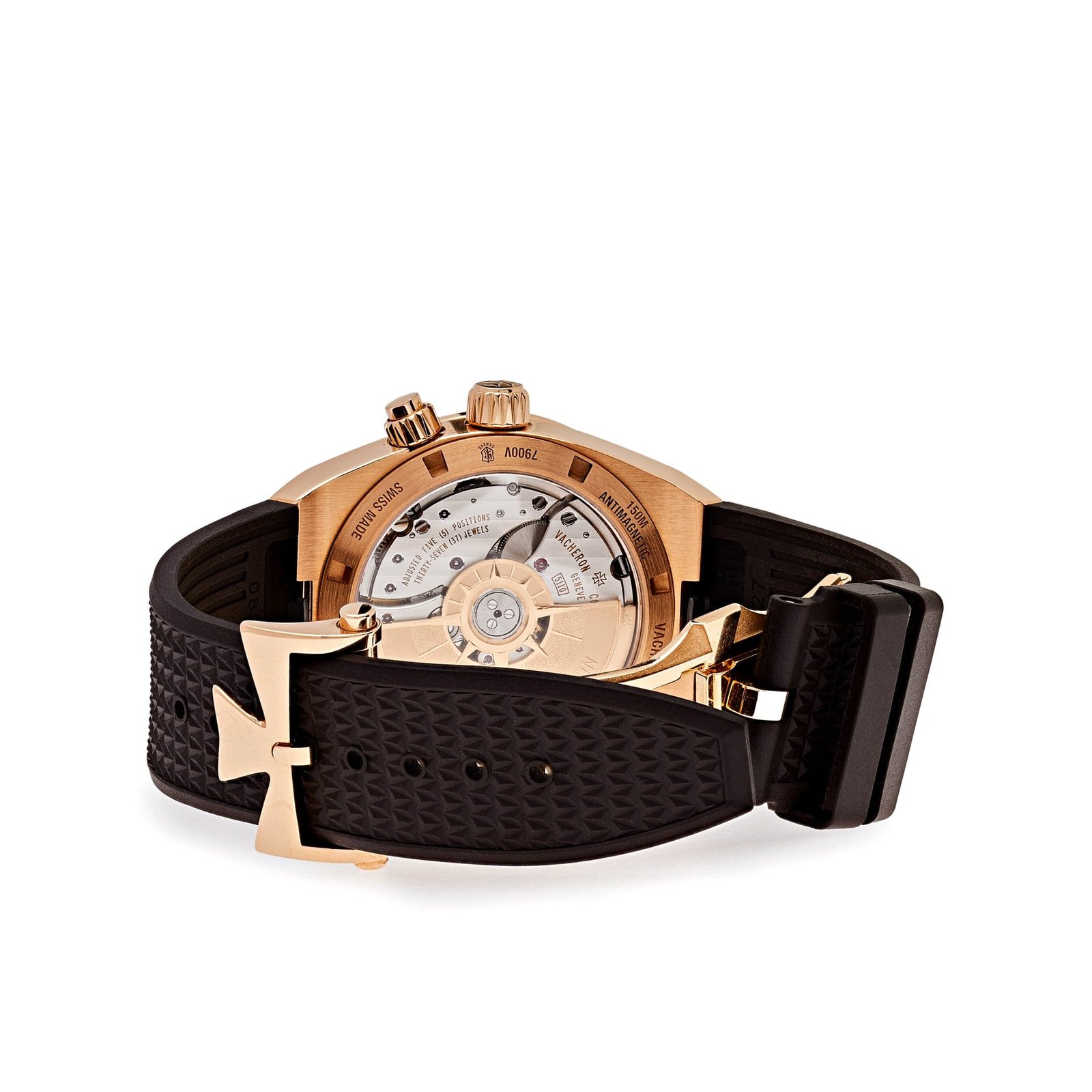 Vacheron Constantin Overseas Dual Time 7900V/000R-B336 Rose Gold Silver Dial - Image 10