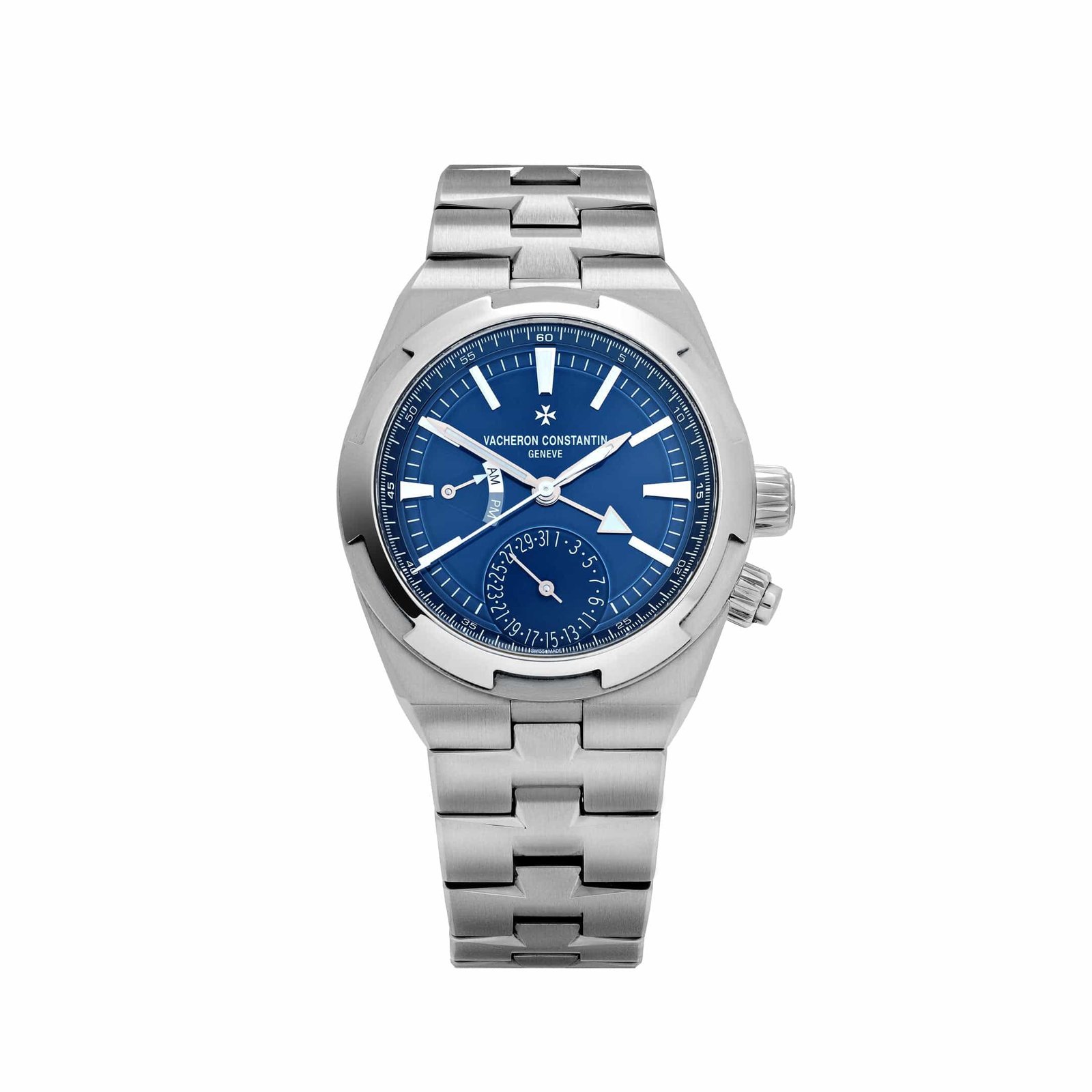 Vacheron Constantin Overseas Dual Time 7900V/110A-B334 Stainless Steel Blue Dial