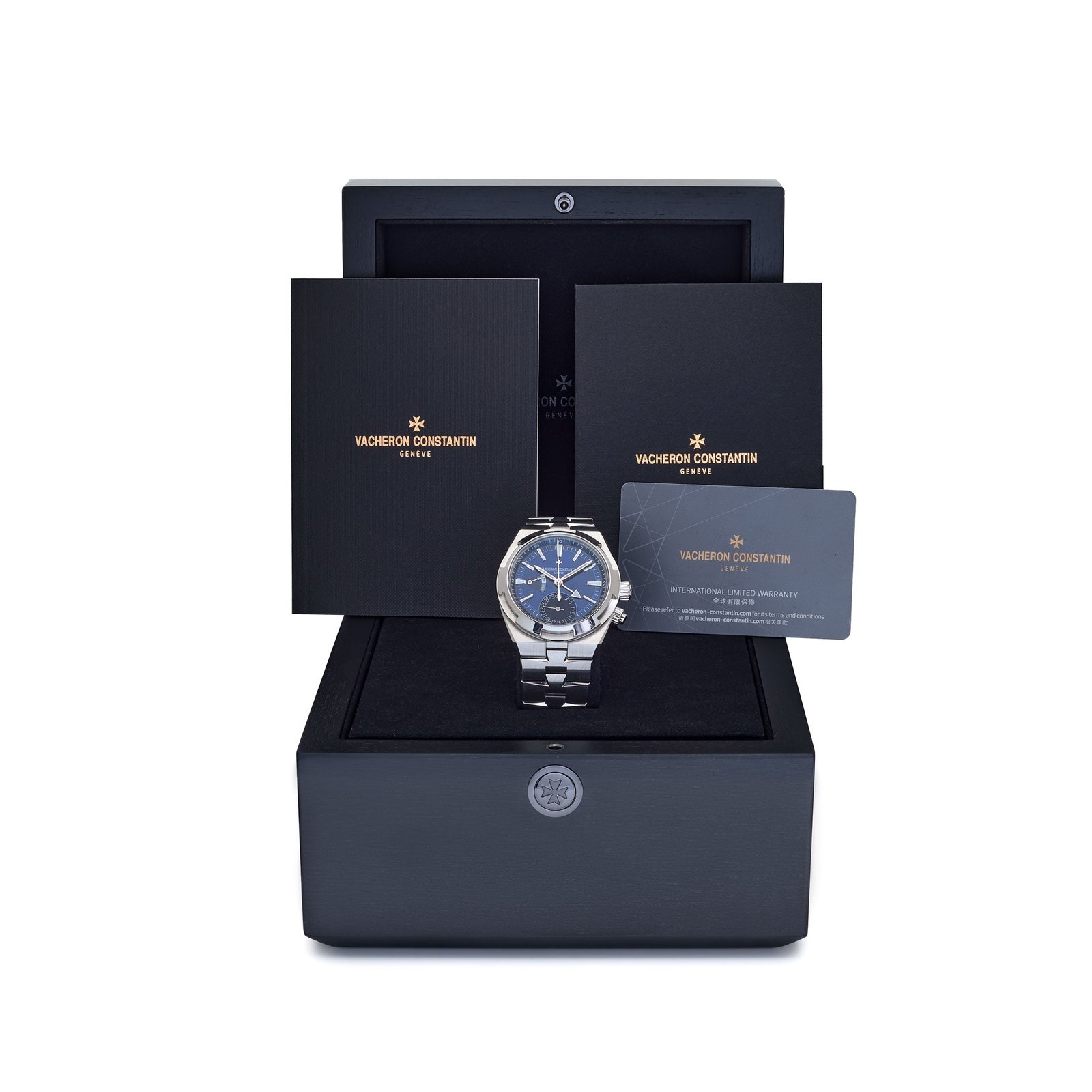 Vacheron Constantin Overseas Dual Time 7900V/110A-B334 Stainless Steel Blue Dial - Image 9