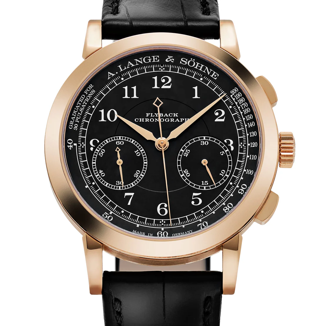 A. Lange & Söhne 1815 Chronograph 414.031 Rose Gold Black Dial (2026) - Image 4