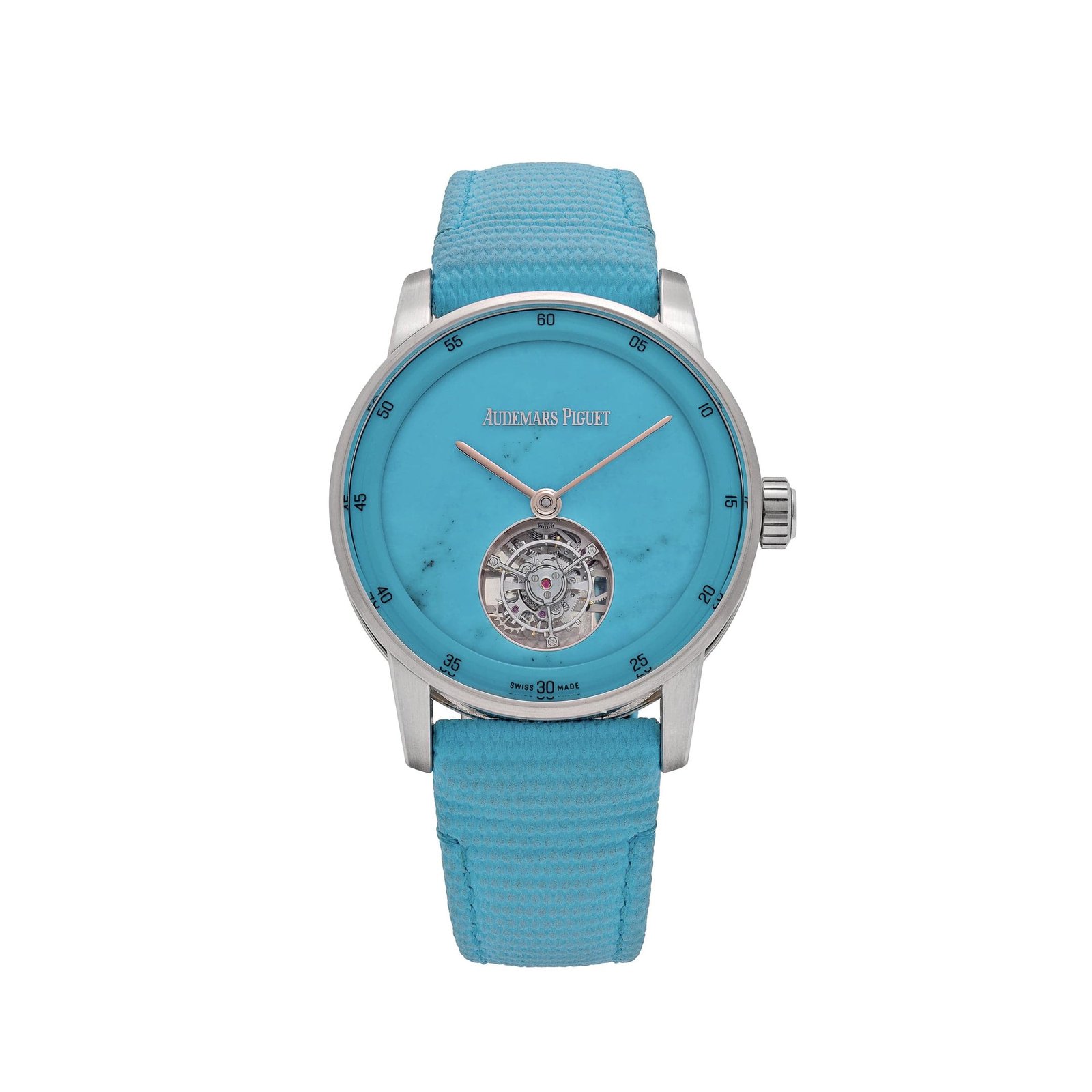 Audemars Piguet Code 11.59 26396PN.OO.D326VE.98 Flying Tourbillon White Gold Platinum Turquoise Stone Dial Limited Edition (2025)