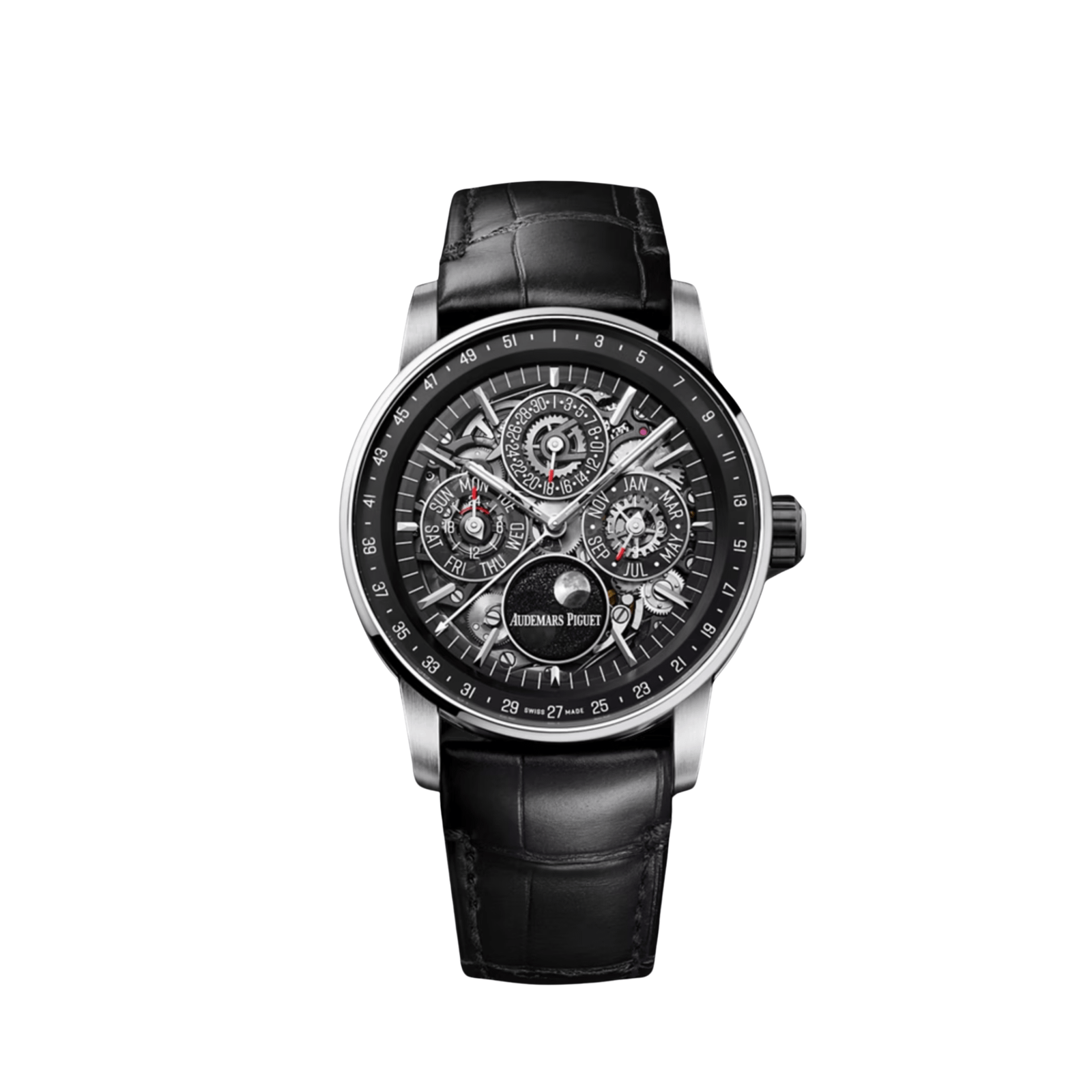 Audemars Piguet Code 11.59 Perpetual Calendar 26443NB.OO.D002CR.01 White Gold Black Ceramic Openworked Dial (2026)