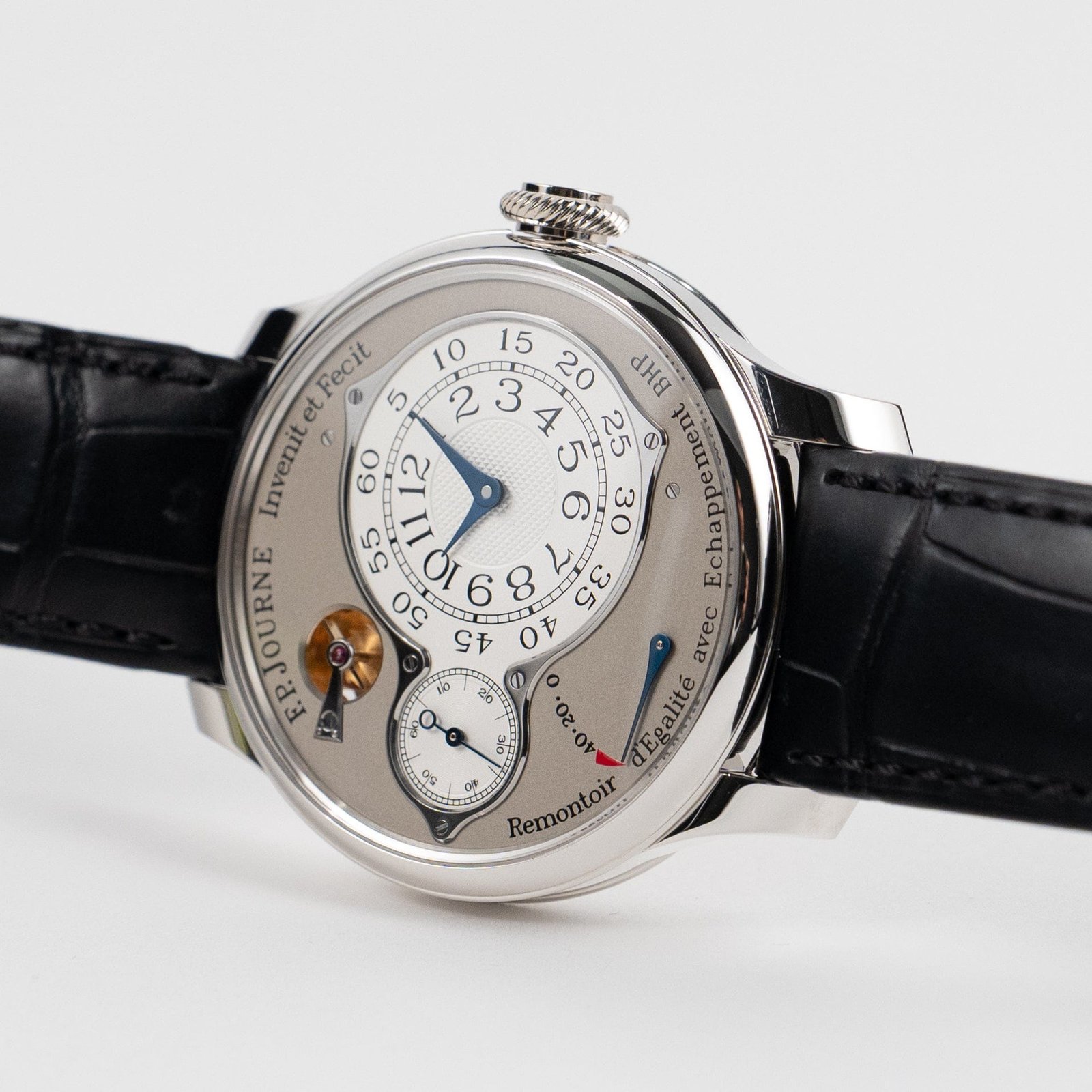 F.P.Journe Chronomètre Optimum Ref. CO Platinum Grey Dial (2023) - Image 7