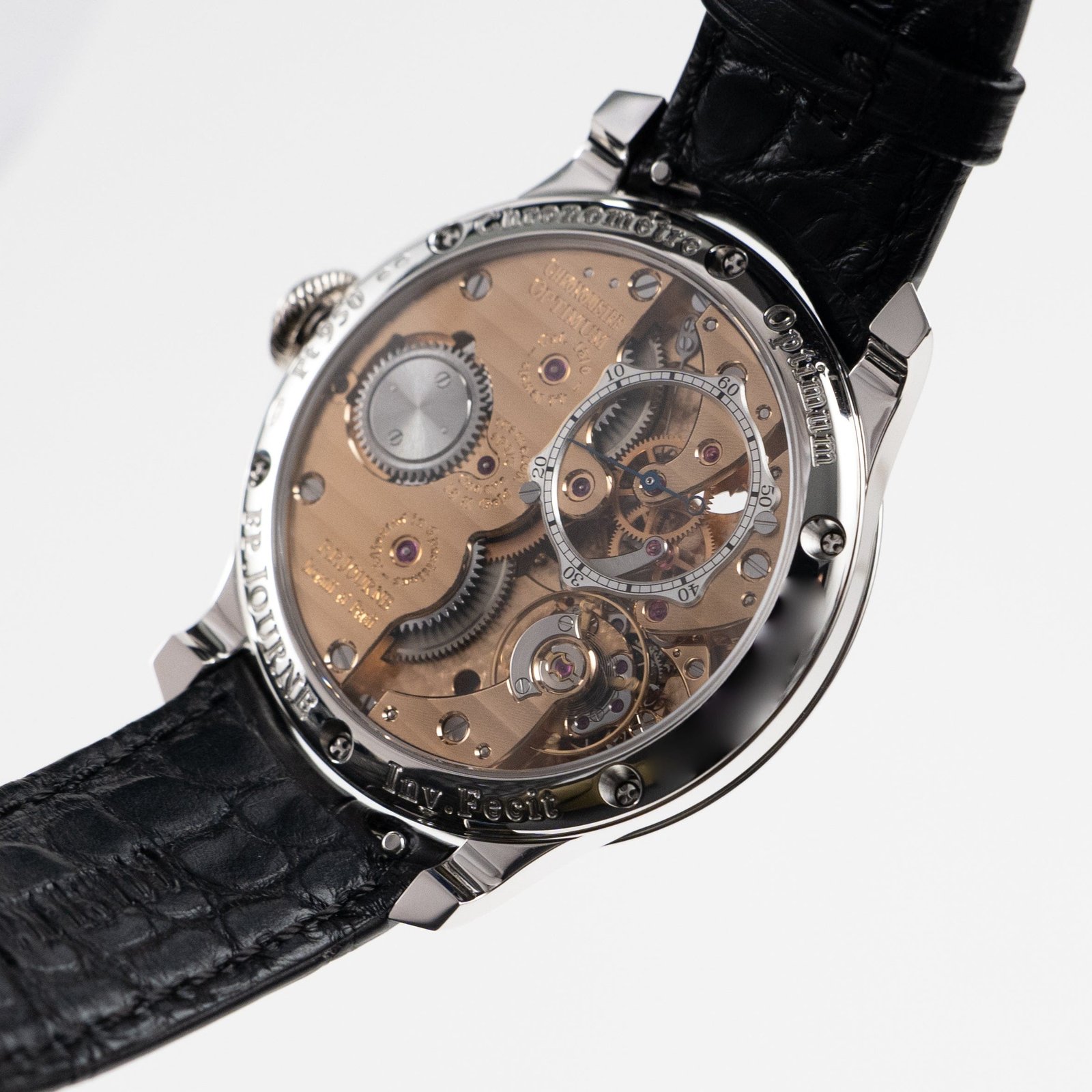 F.P.Journe Chronomètre Optimum Ref. CO Platinum Grey Dial (2023) - Image 12
