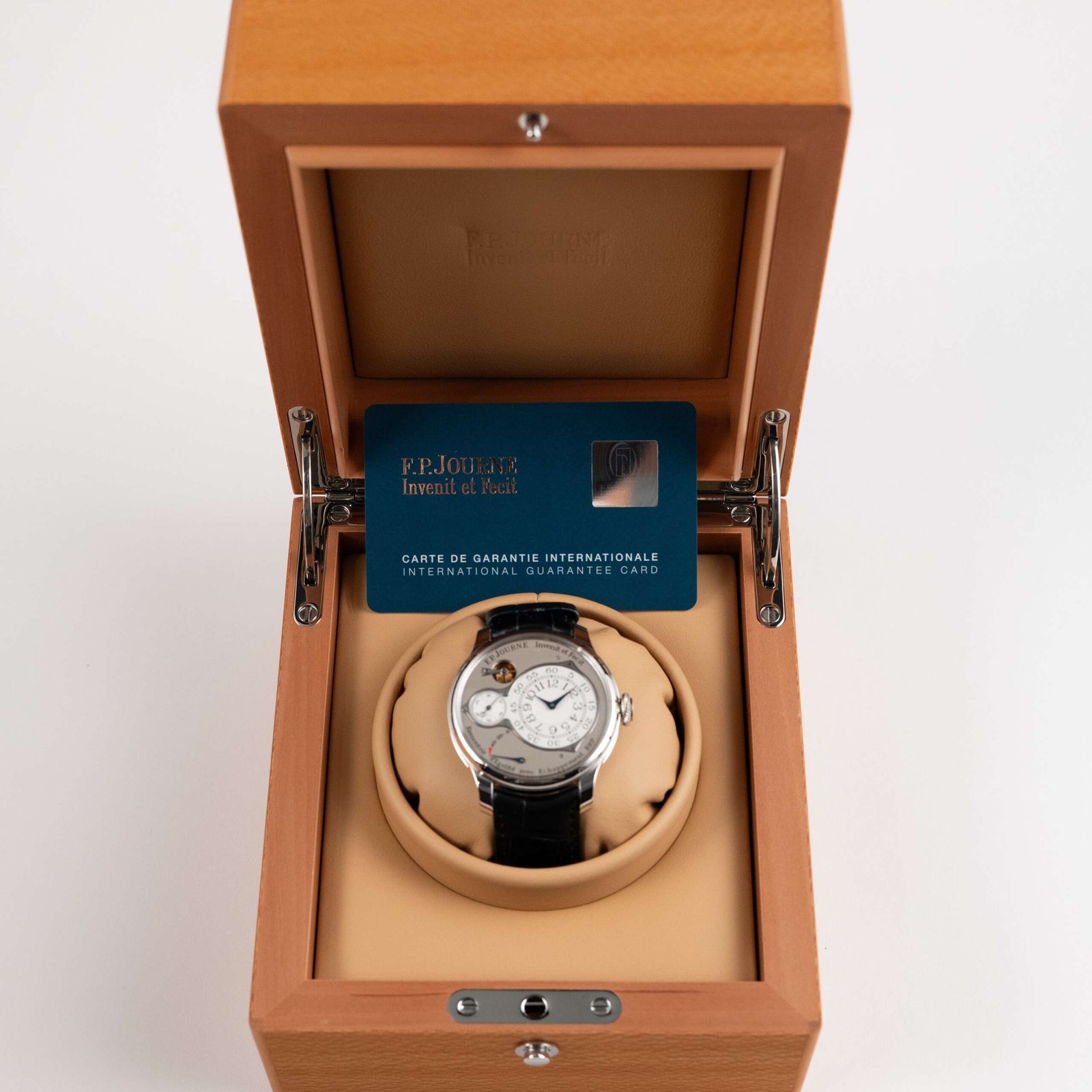 F.P.Journe Chronomètre Optimum Ref. CO Platinum Grey Dial (2023) - Image 14