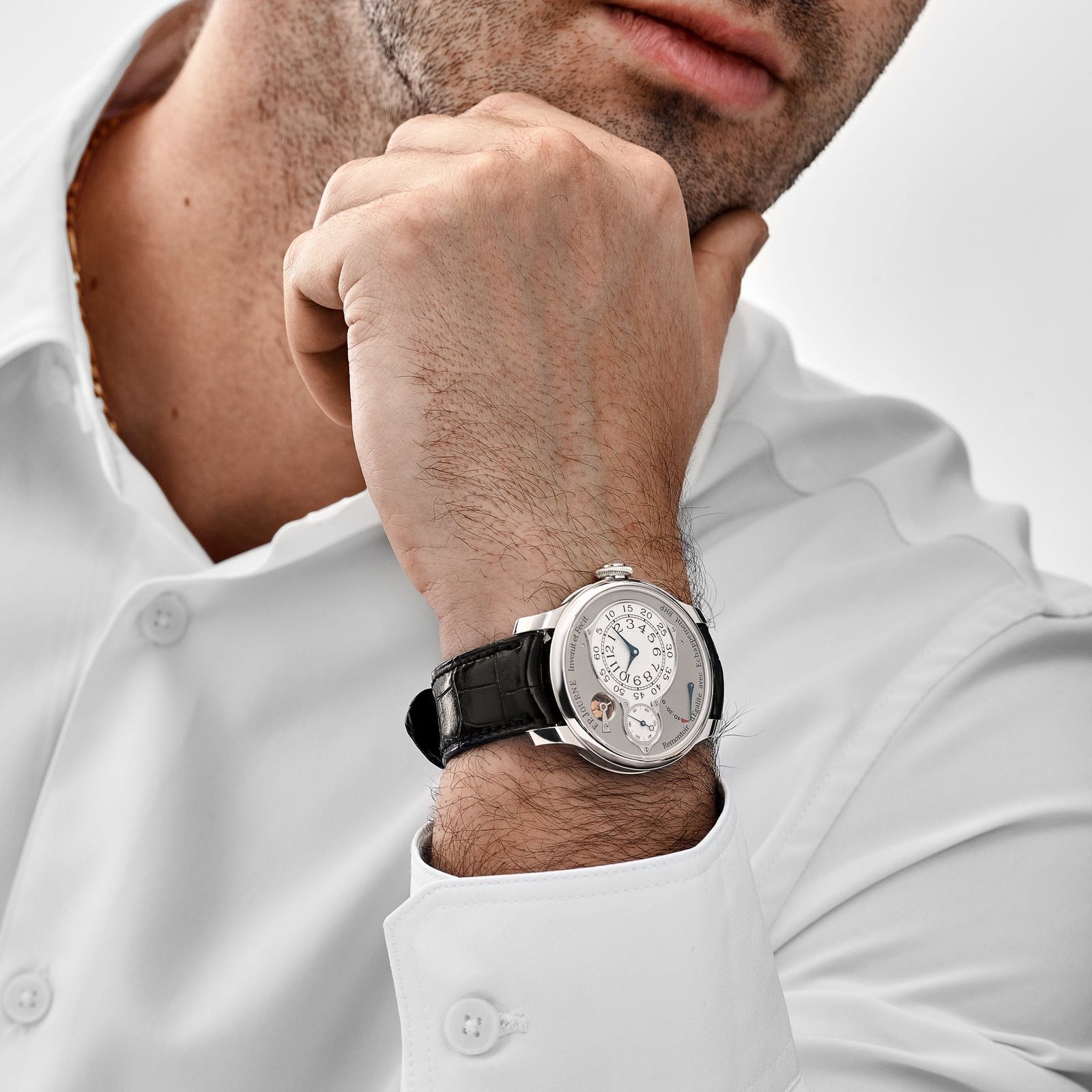 F.P.Journe Chronomètre Optimum Ref. CO Platinum Grey Dial (2023) - Image 3