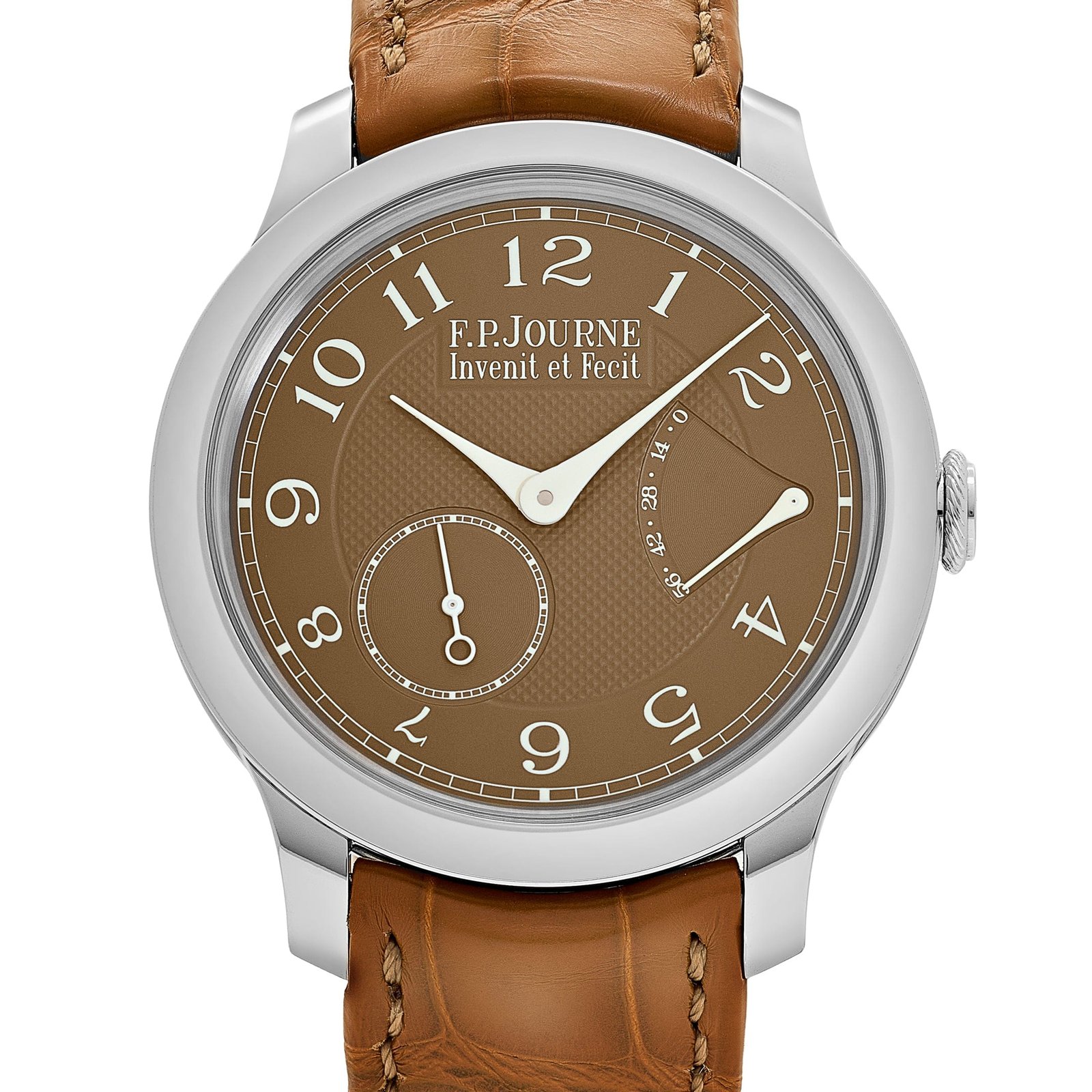 F.P.Journe Chronomètre Souverain Ref. CS Platinum 'Havana' Brown Dial (2023) - Image 4