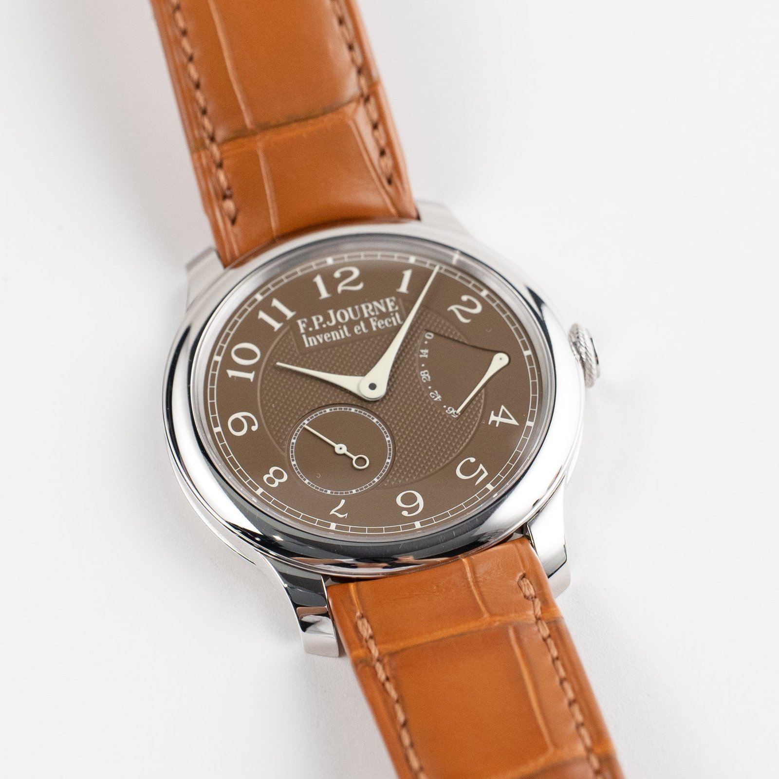F.P.Journe Chronomètre Souverain Ref. CS Platinum 'Havana' Brown Dial (2023) - Image 5