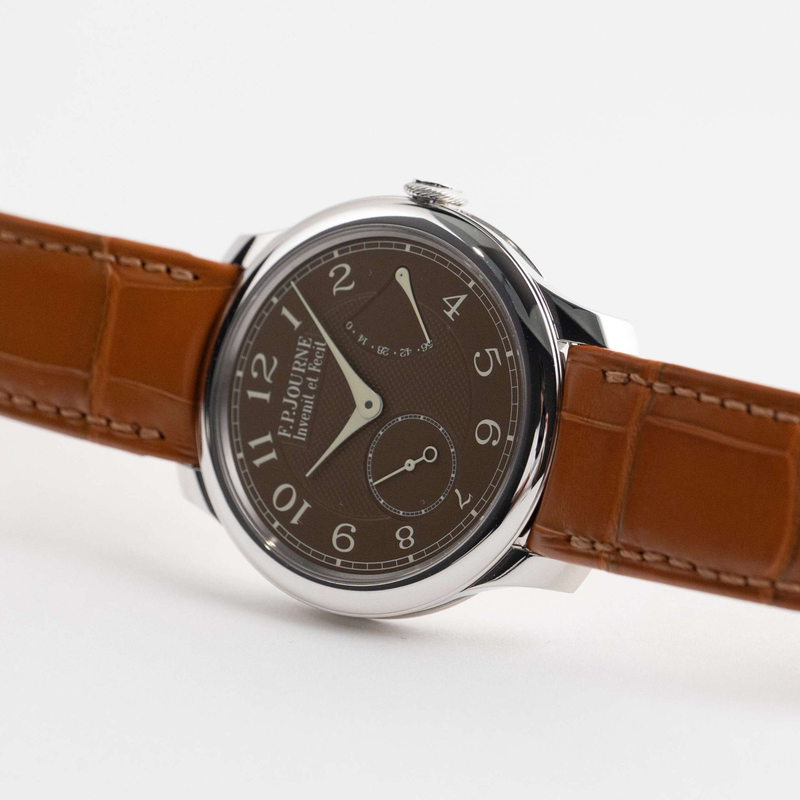 F.P.Journe Chronomètre Souverain Ref. CS Platinum 'Havana' Brown Dial (2023) - Image 6