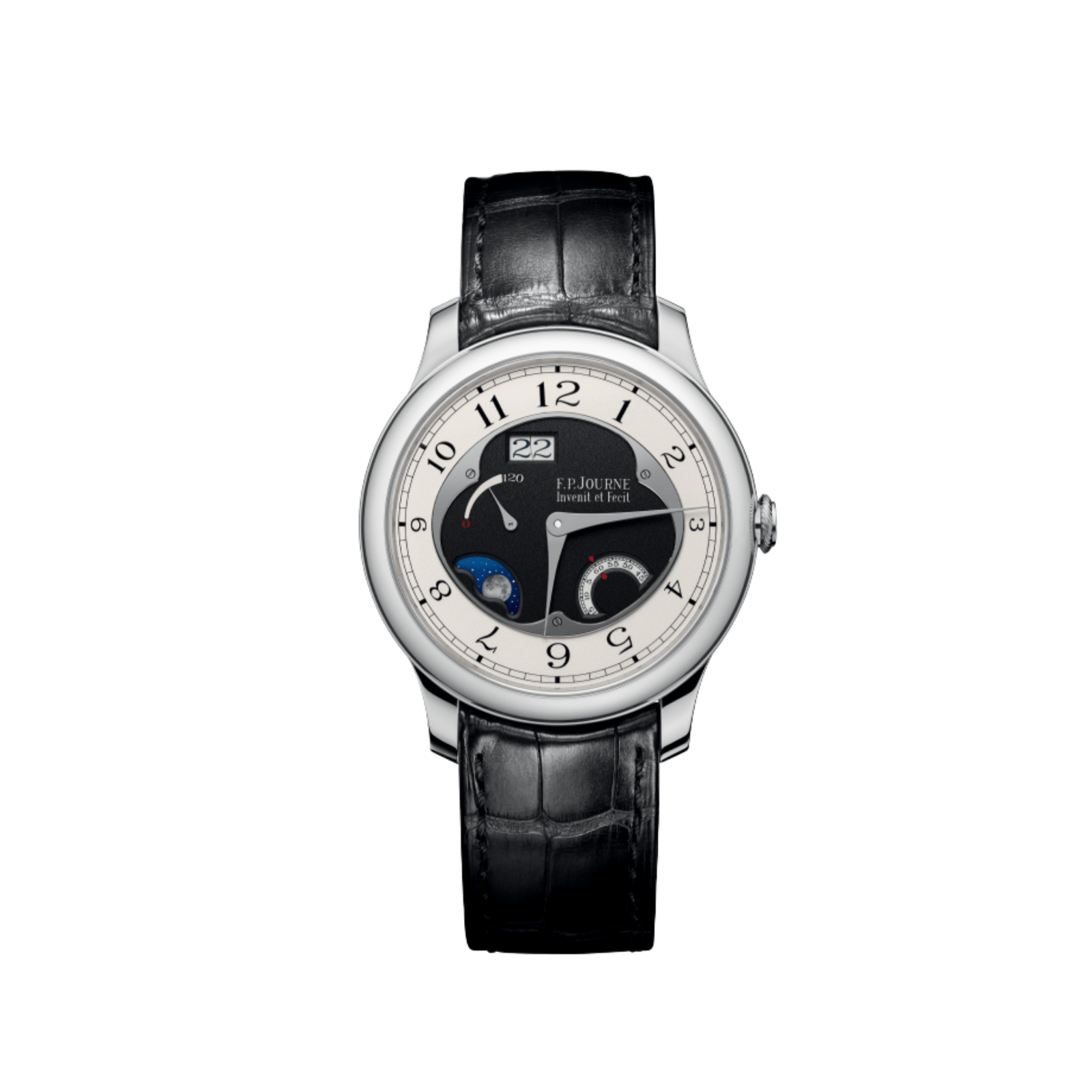 F.P.Journe Octa Divine Ref. DN Black Label Platinum Black Dial