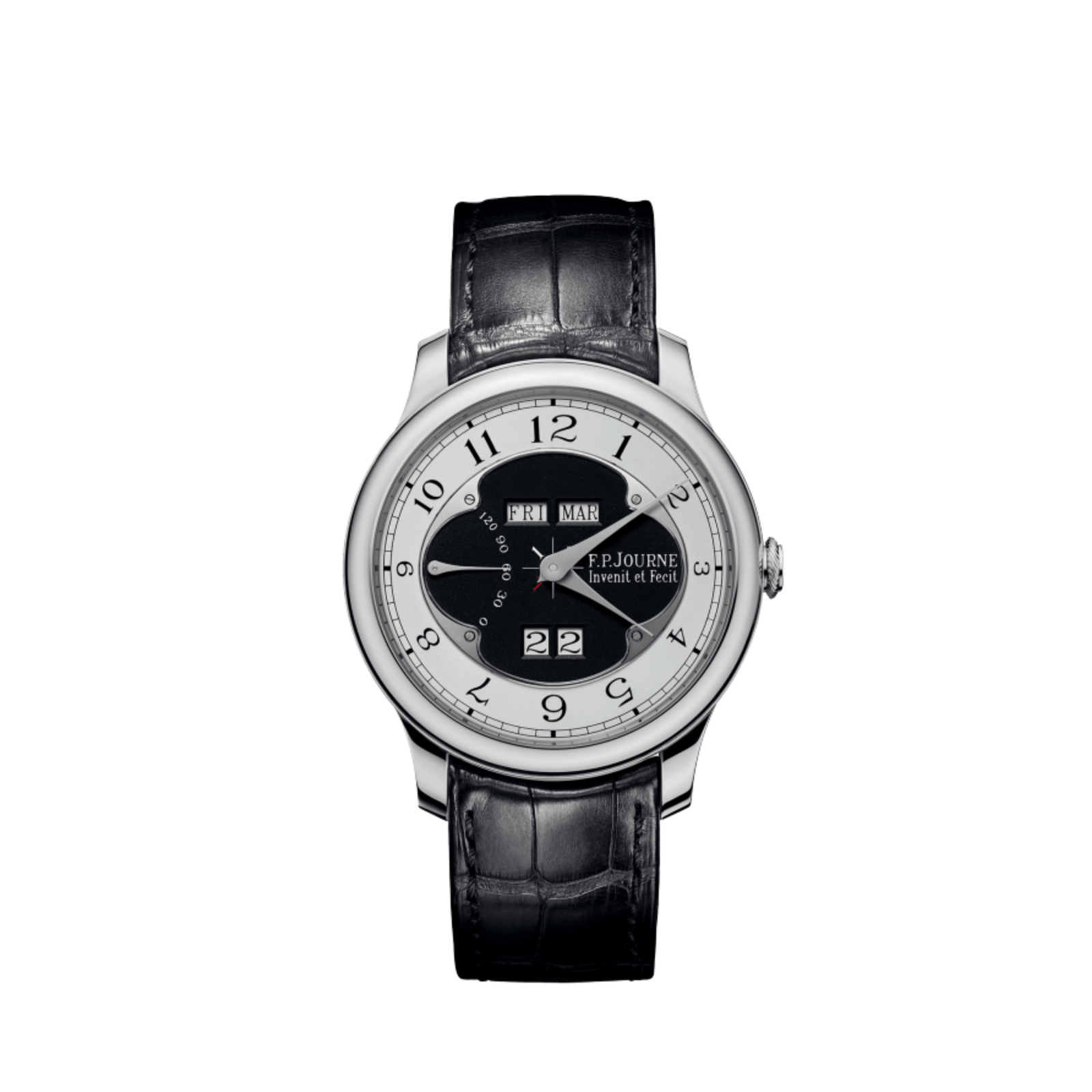 F.P.Journe Quantième Perpétuel Ref. QP Black Label Platinum Black Dial