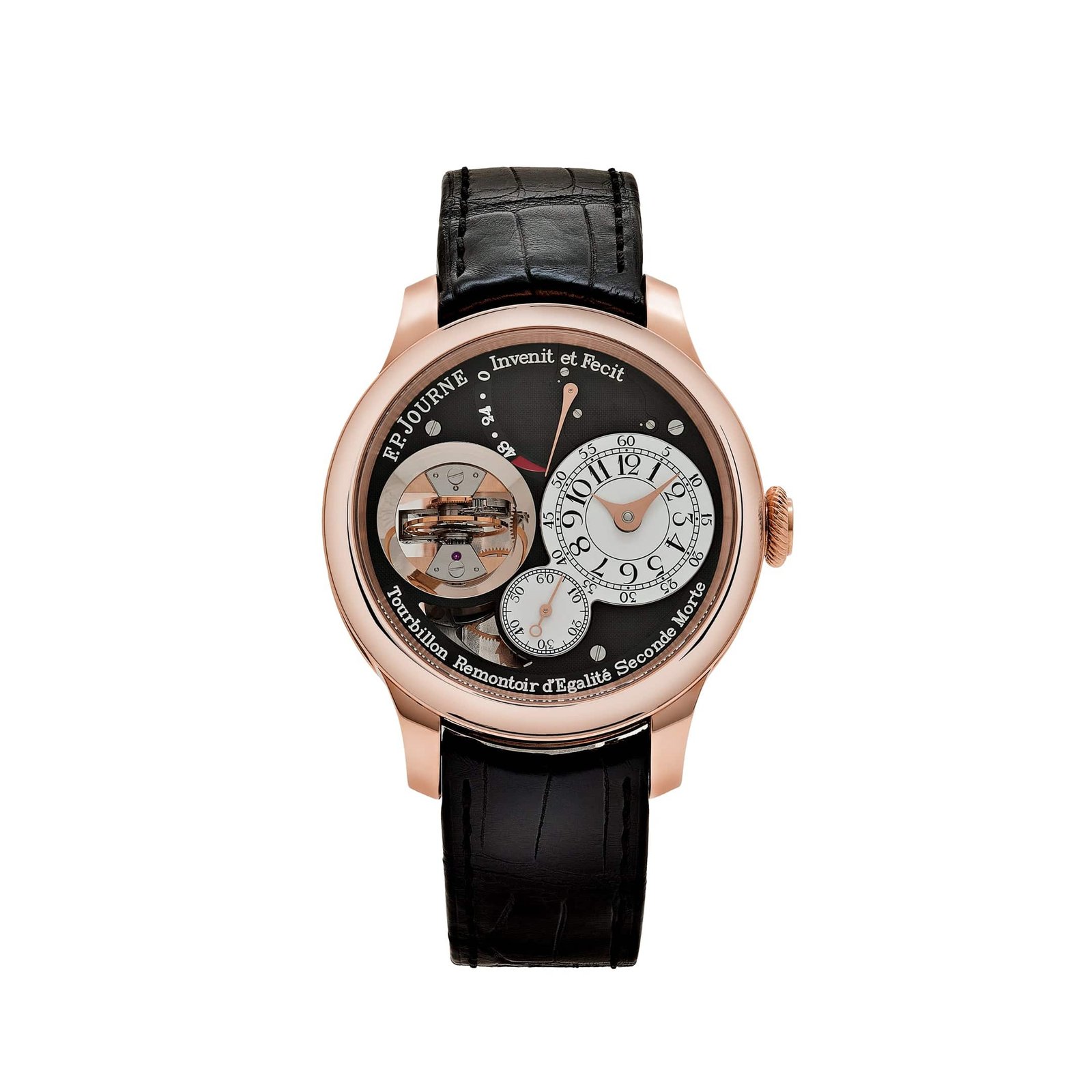 F.P.Journe Tourbillon Souverain Vertical Ref. TV Rose Gold Black Dial Boutique Edition (2025)