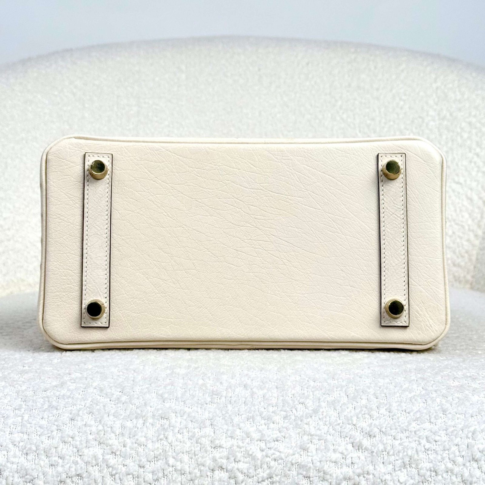 Hermès Nata Birkin 25 Ostrich Gold Hardware