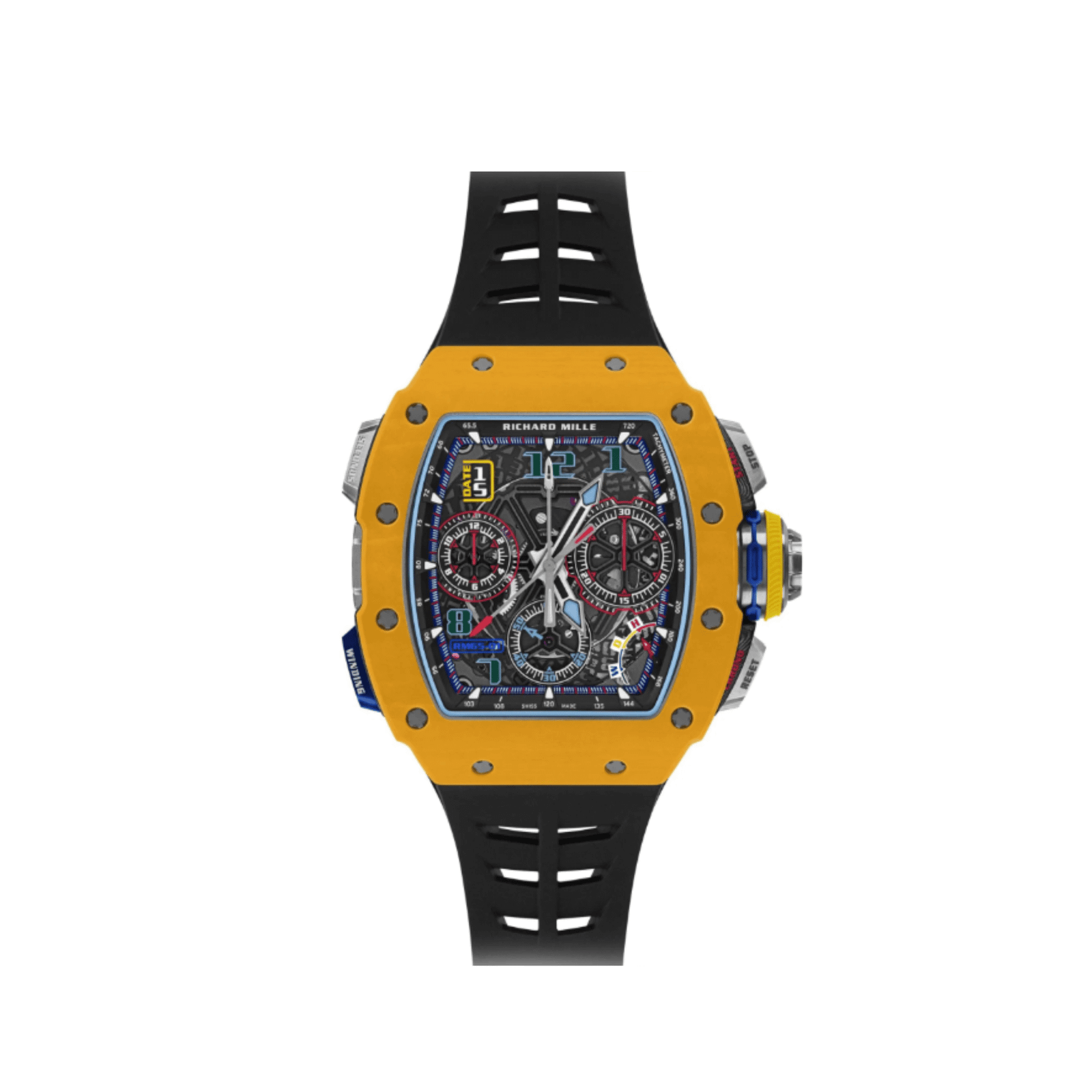 Richard Mille RM 65-01 Automatic Split-Seconds Chronograph Dark Yellow Quartz TPT Limited Edition of 120 (2024)