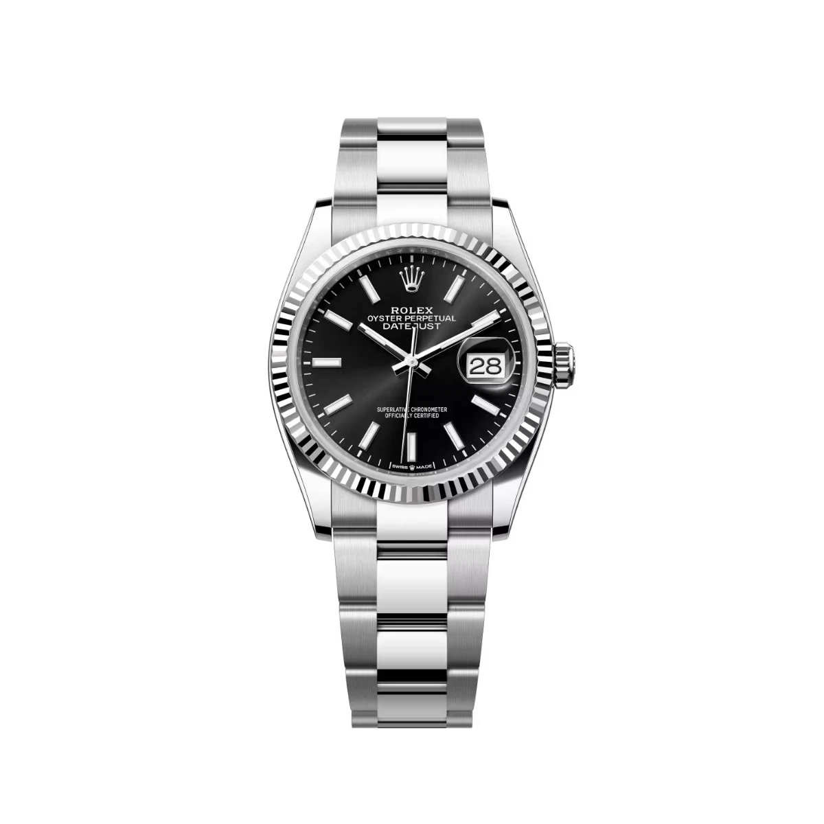 Rolex Datejust 36 126234 Stainless Steel Black Dial Oyster (2026)