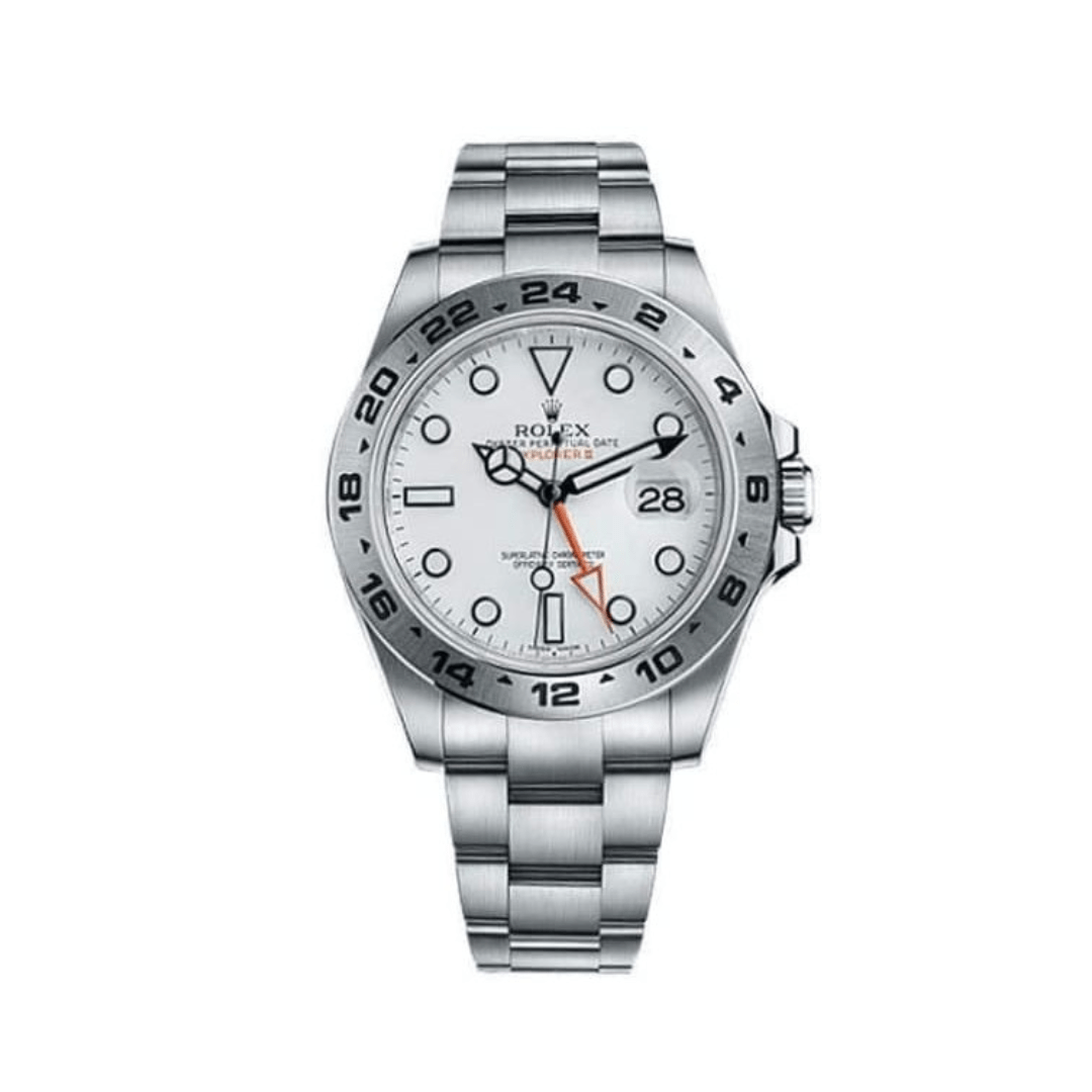 Rolex Explorer II 216570 Stainless Steel White Dial (2021)