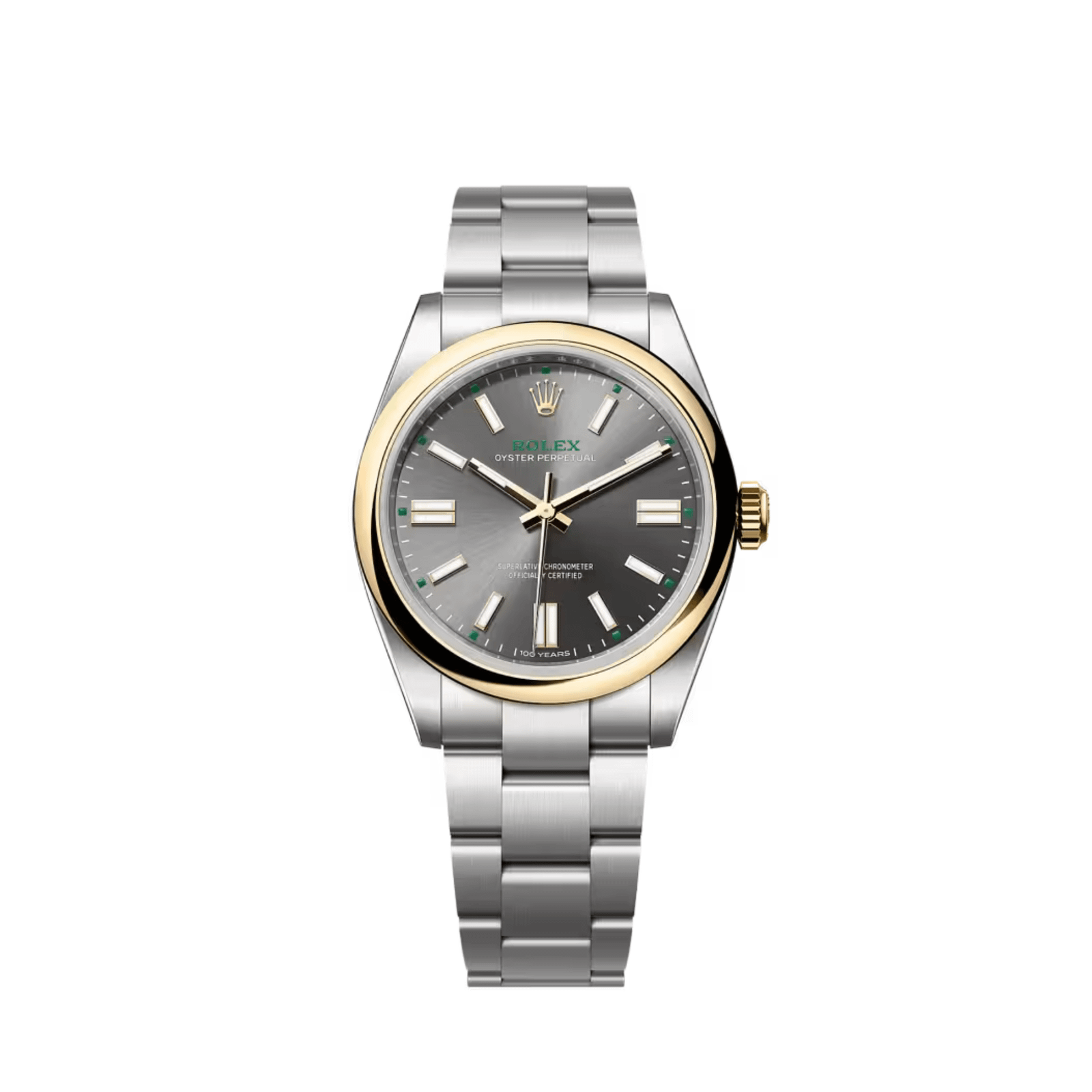 Rolex Oyster Perpetual 41 134303 'Oyster 100' Stainless Steel Yellow Gold Slate Dial (2026)
